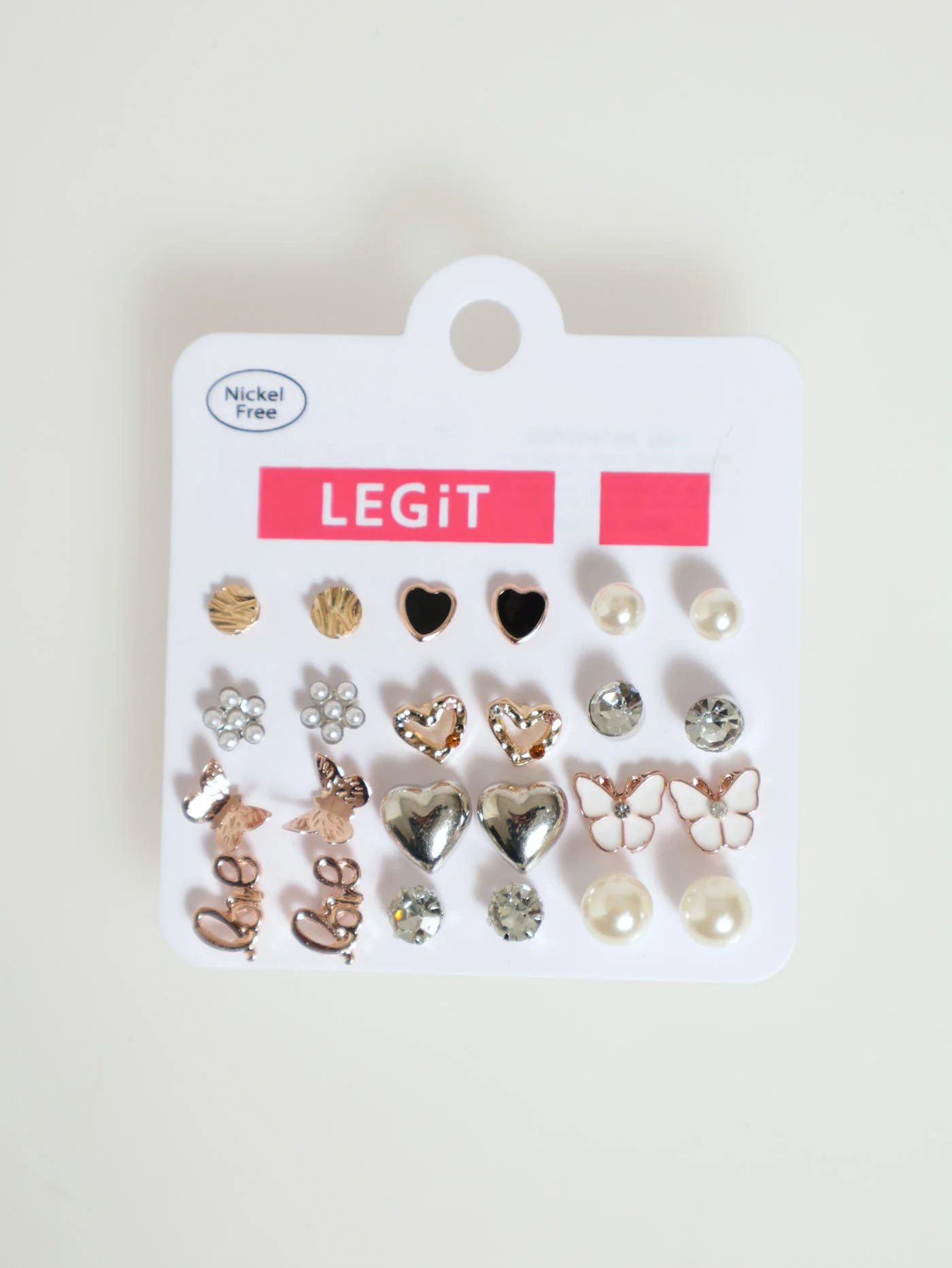 12 Pack Multi Novelty Studs