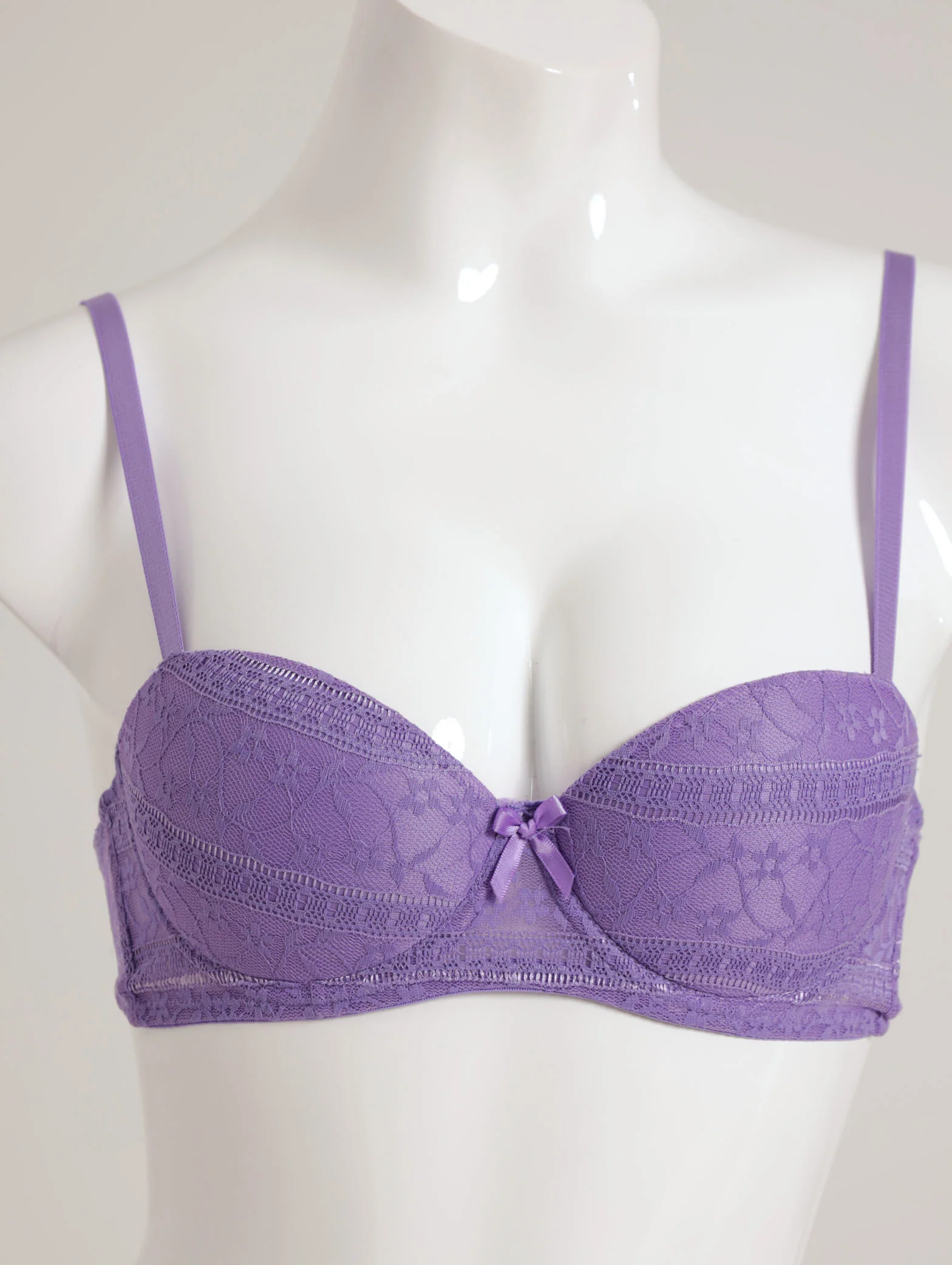 2 Pack Balconette Bra - Purple/Lake