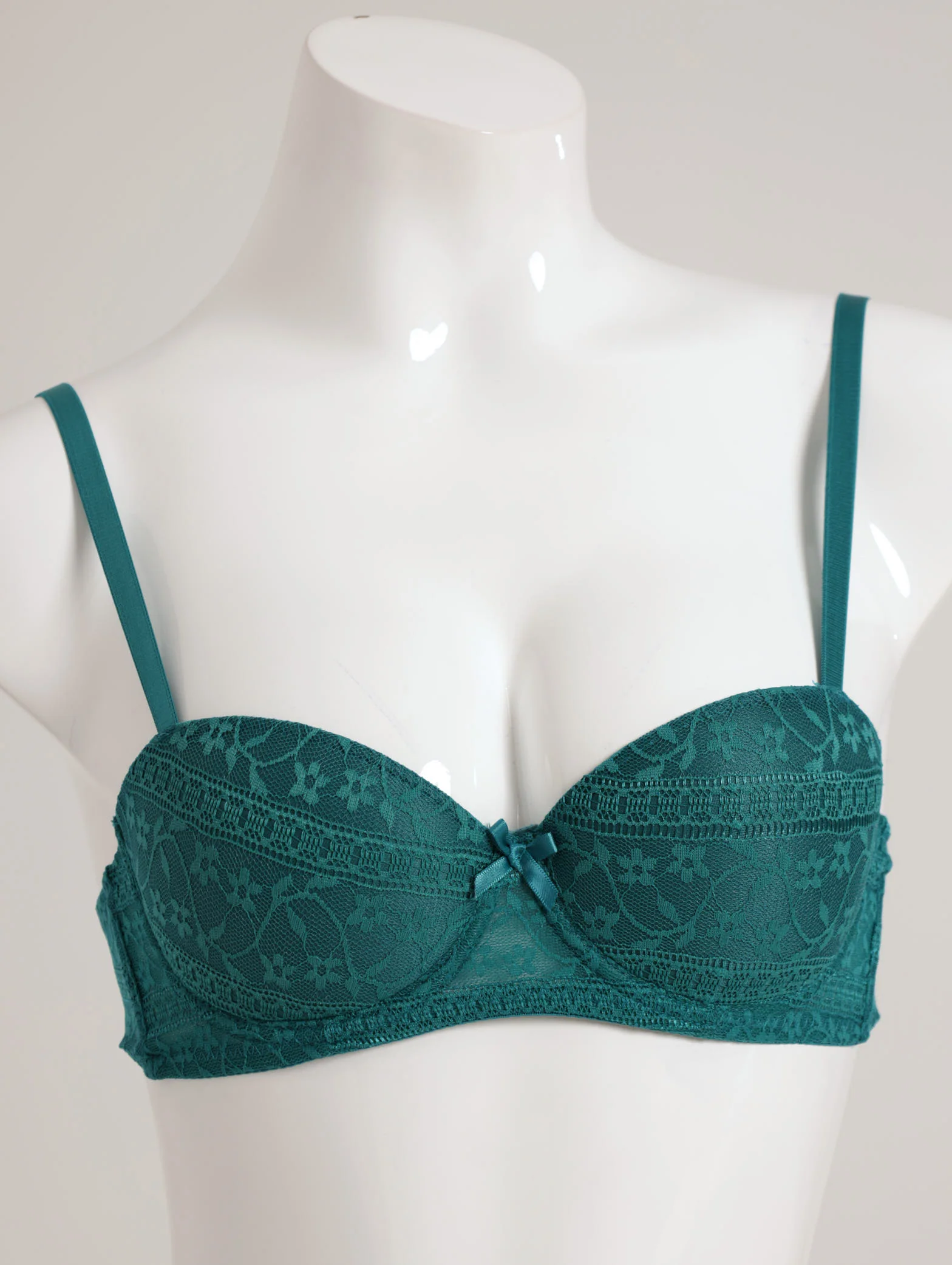 2 Pack Balconette Bra - Purple/Lake - Image 2