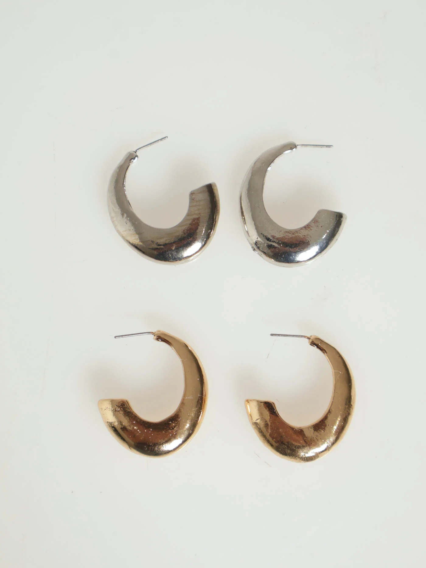 2 Pack Chunky Hoops