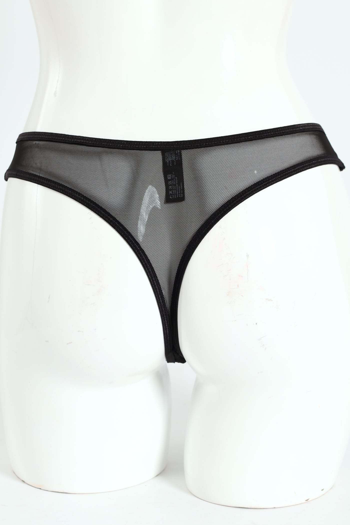 2 Pack Eyelash G-String - Bark/Black - Image 3