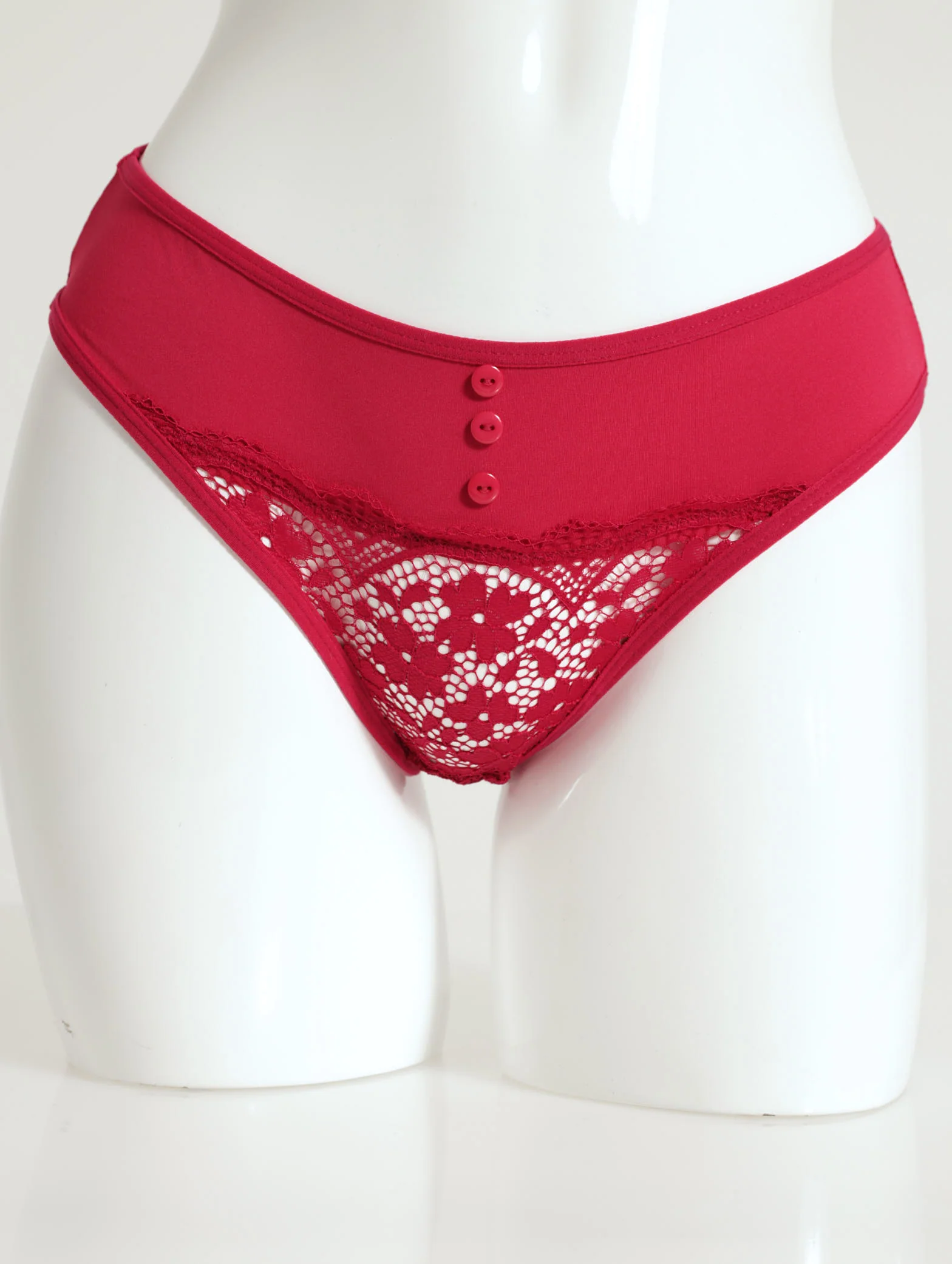 2 Pack G-String With Buttons