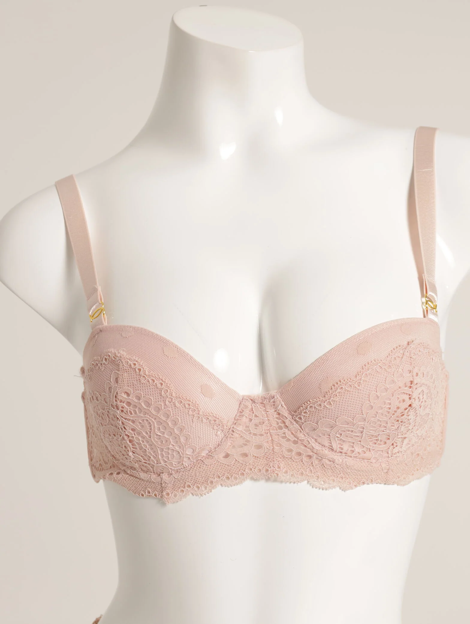 2 Pack Lace Balconette Bra