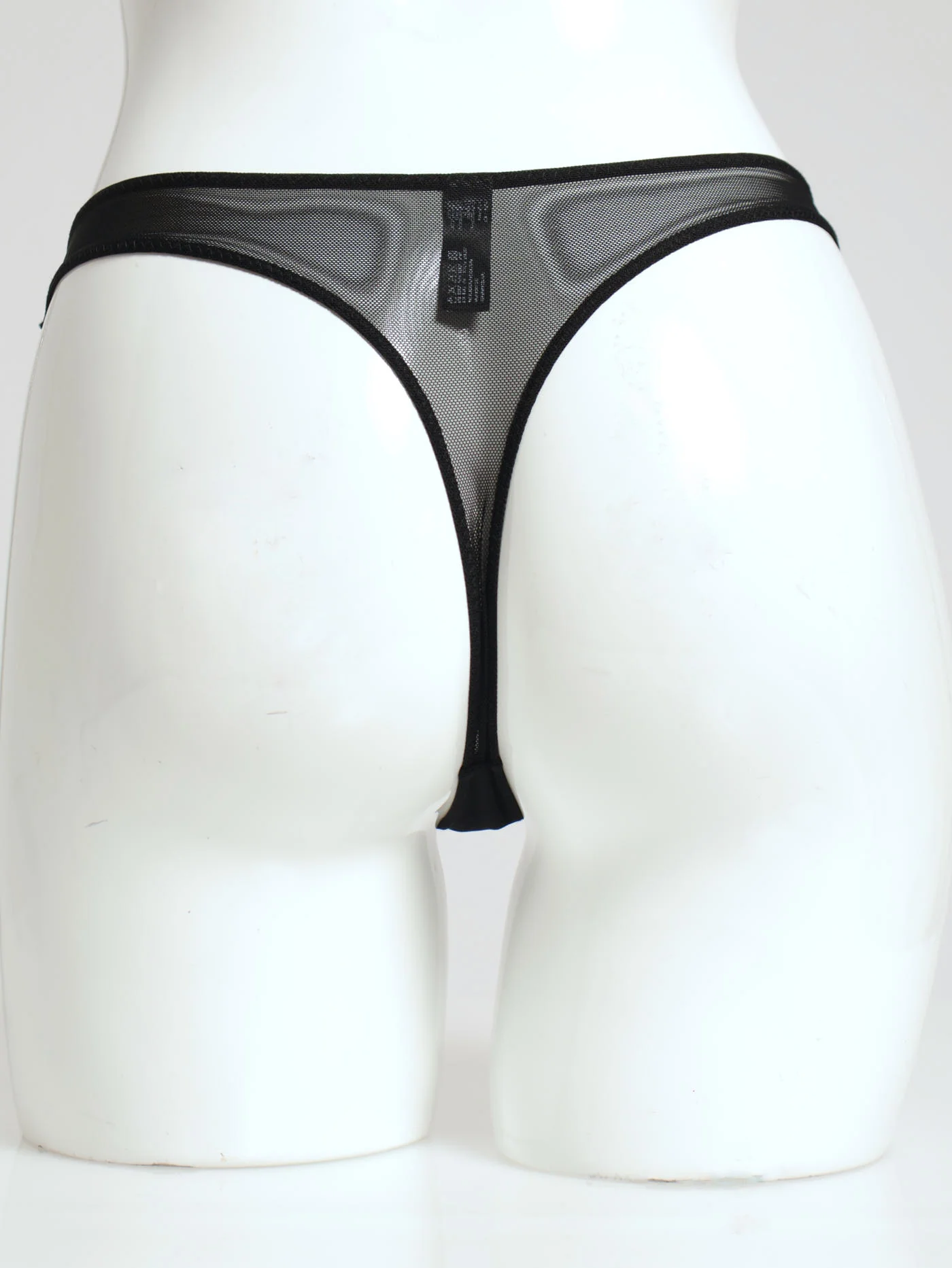 2 Pack Lace G-String - Black/Red - Image 3