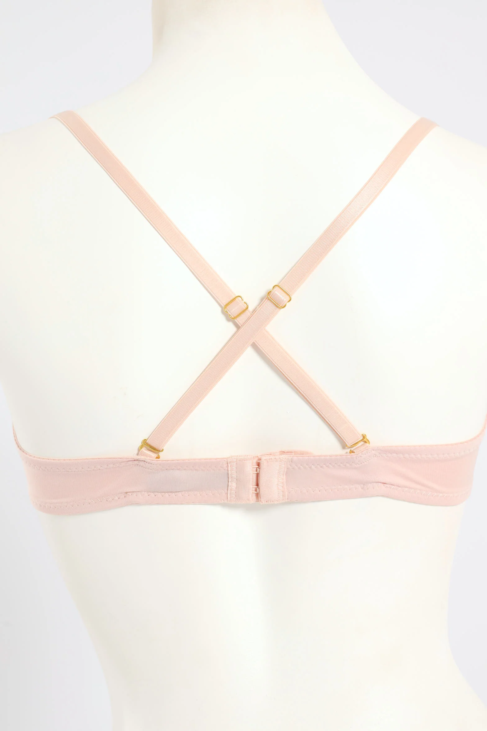 2 Pack Lace Trim Microfibre T-Shirt Bra - Port/Sepia - Image 3