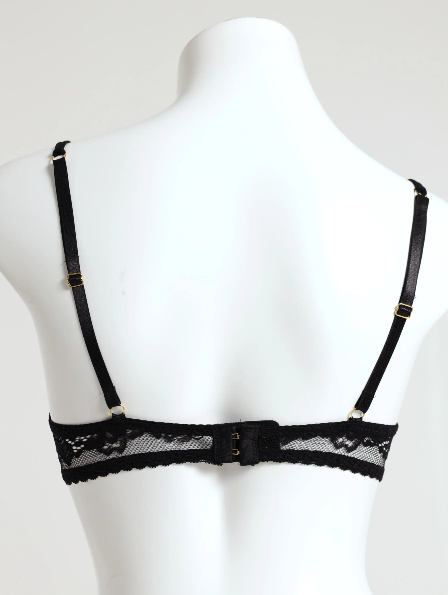 2 Pack Linear Floral Lace Balconette Bra - Image 3