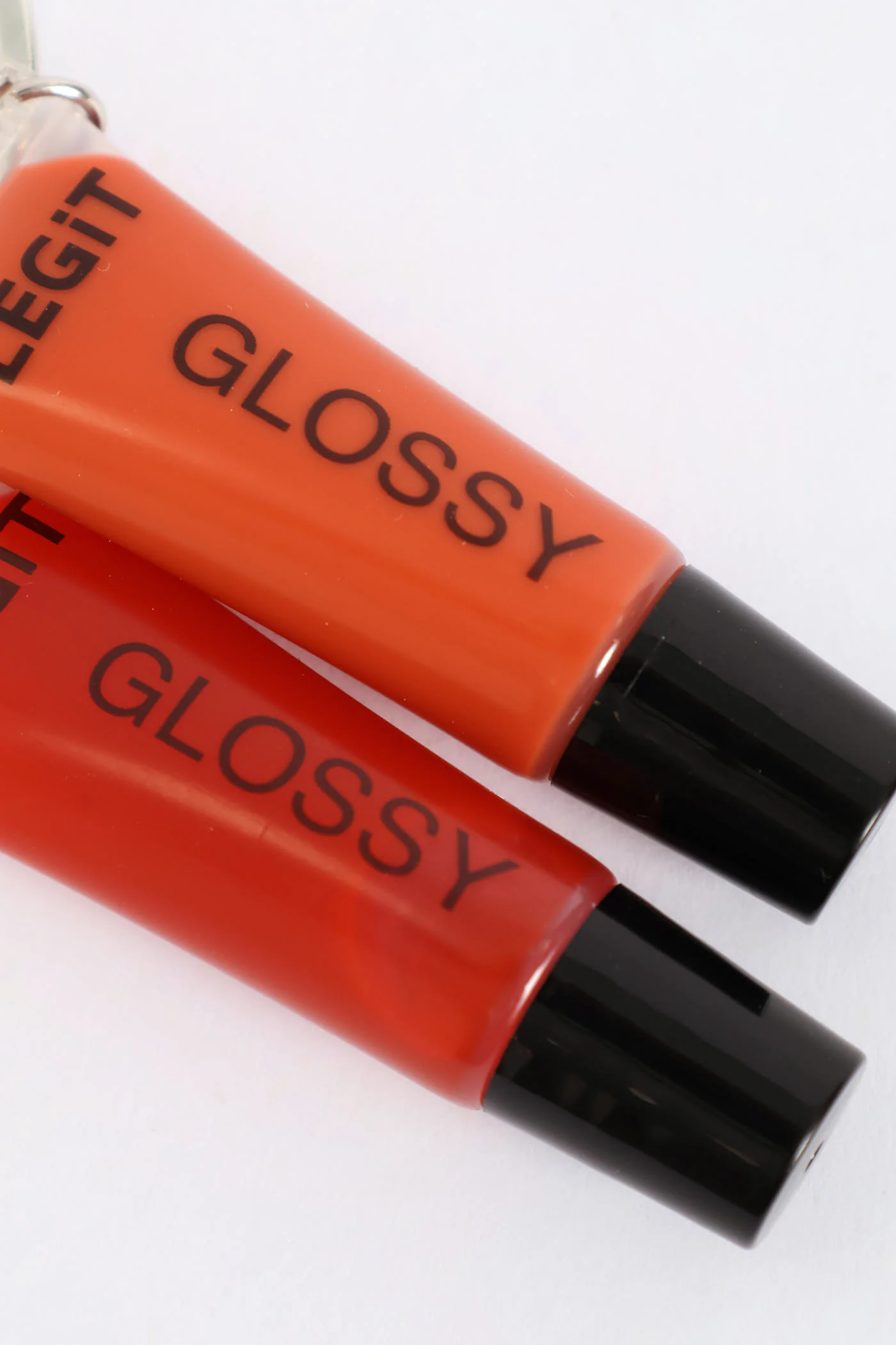 2 Pack Lipgloss Keyring - Coral