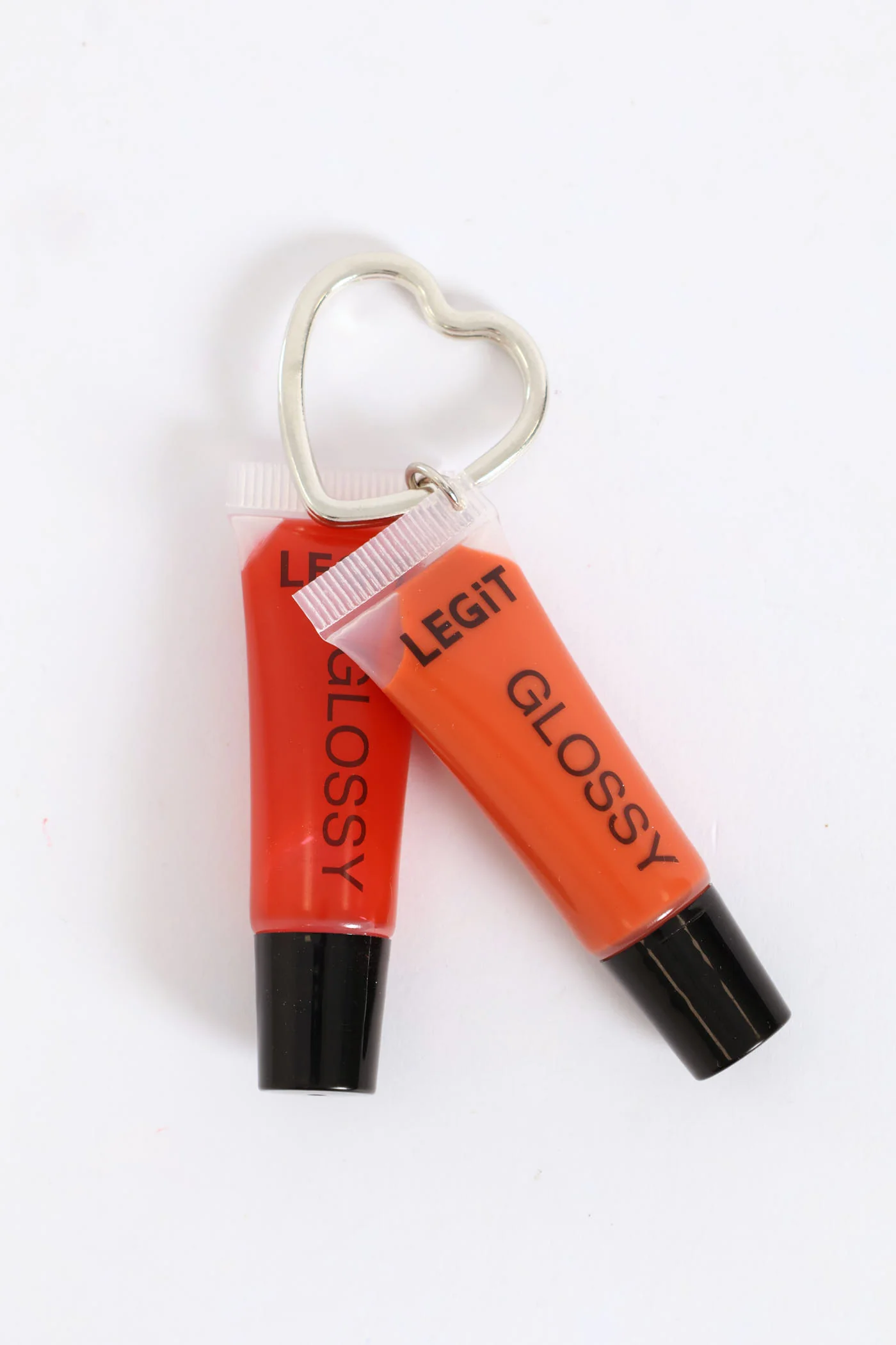 2 Pack Lipgloss Keyring - Coral - Image 2