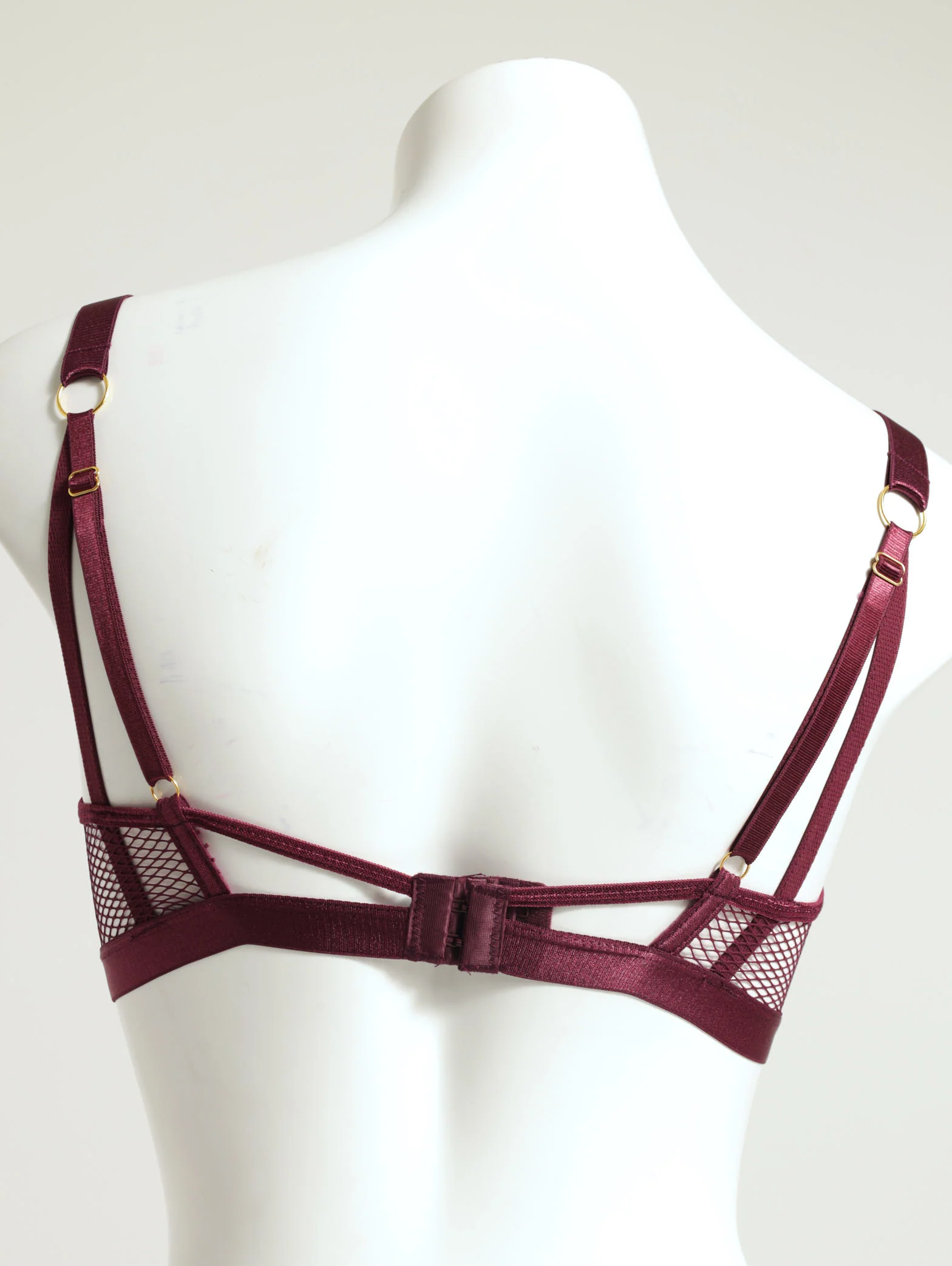 2 Pack Mesh Balconette Bra - Image 3
