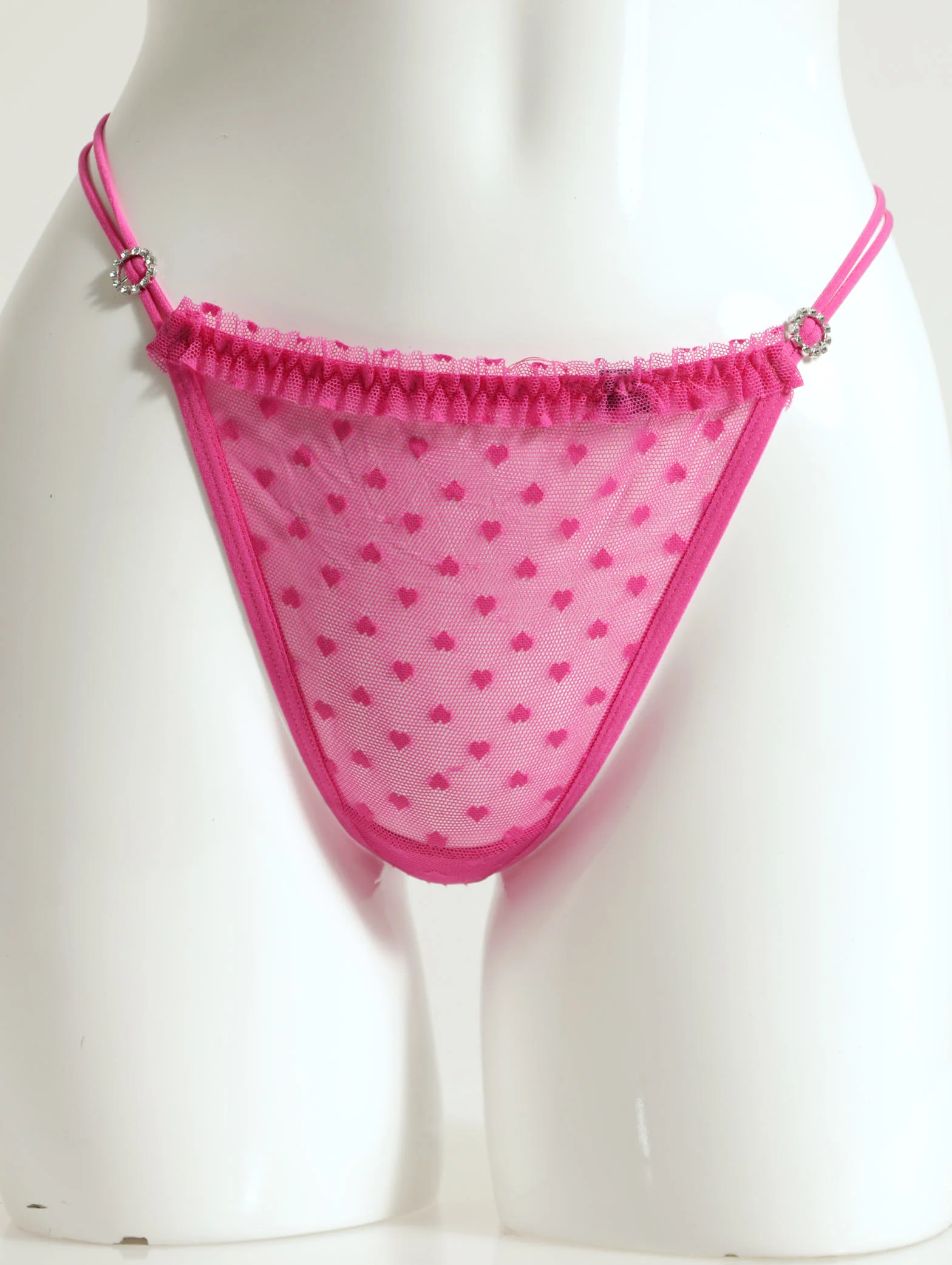 2 Pack Mesh T-String Panties - Image 2