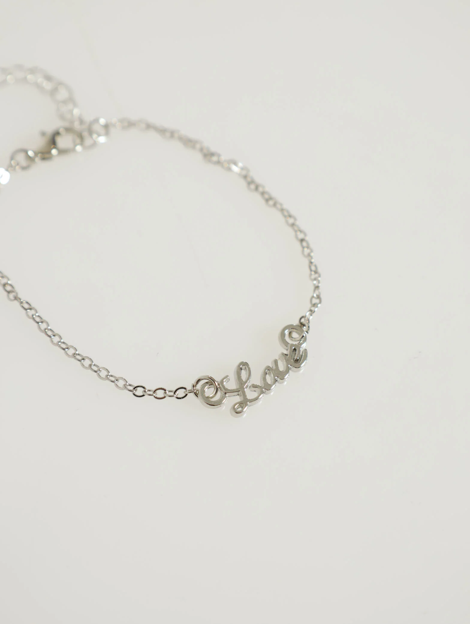 2 Pack Metal Strap Watch & Love Bracelet - Image 2