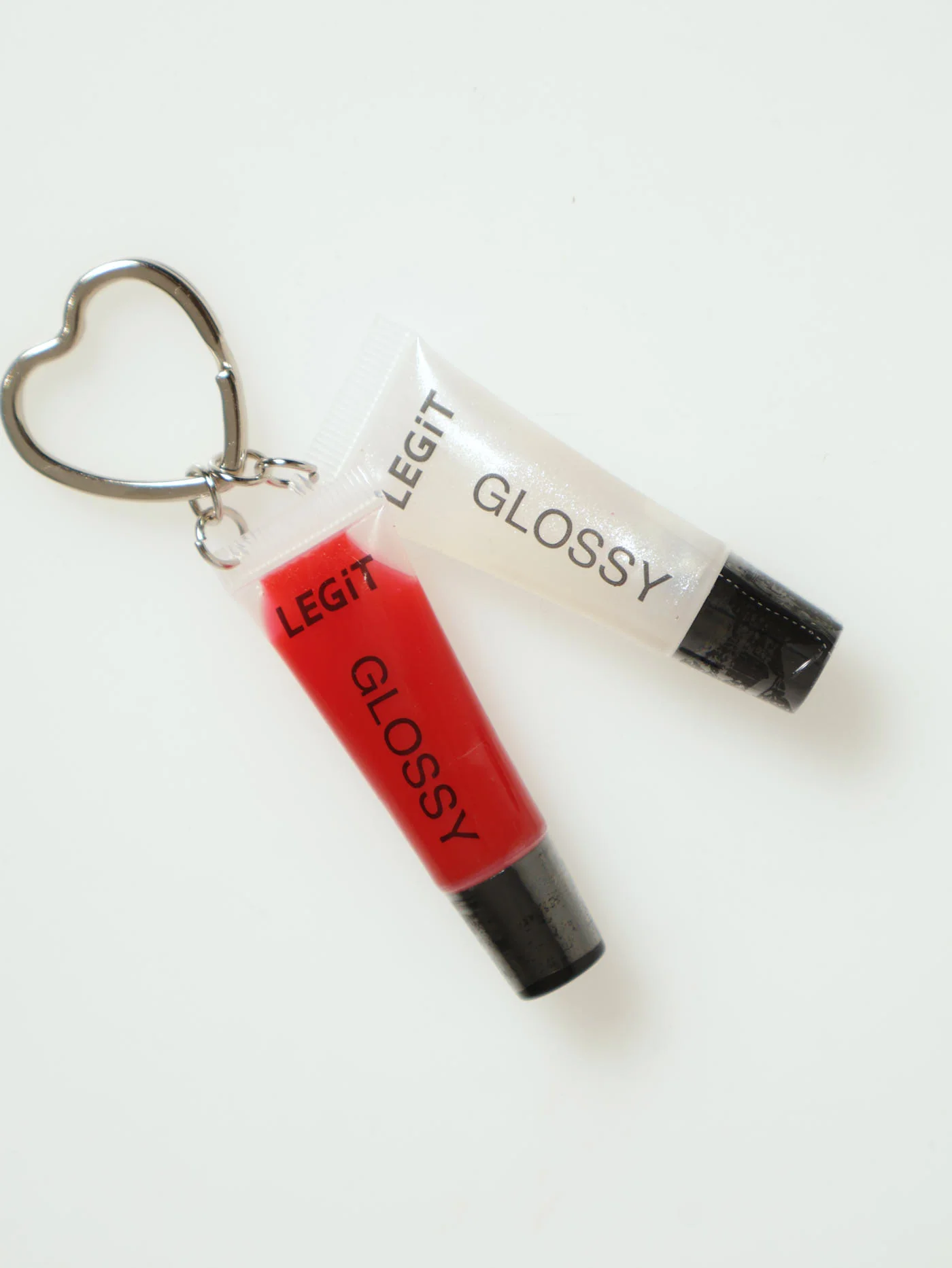 2 Pack Mini Lipgloss Keyring