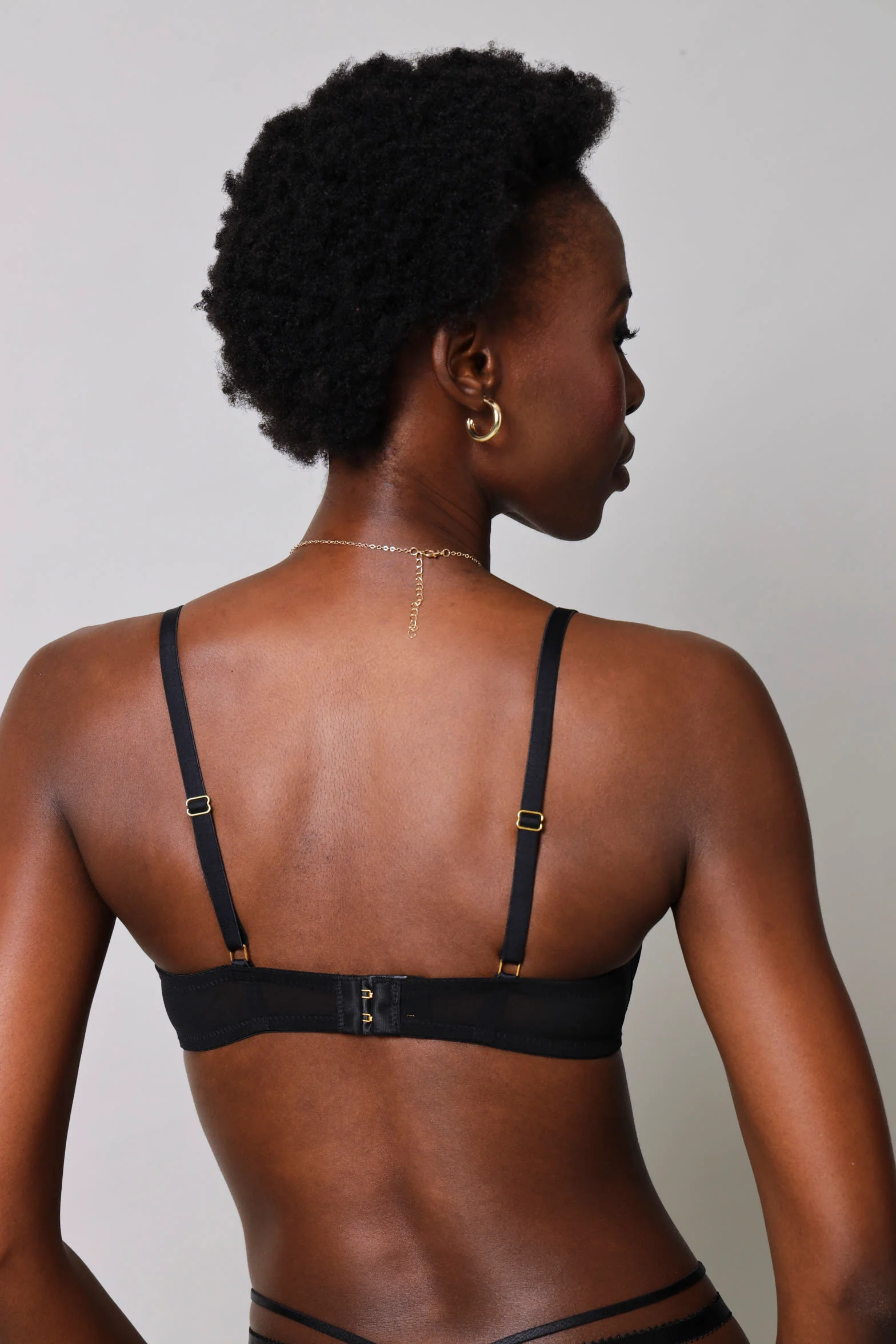 2 Pack Monogram Strappy Balconette Bra - Multi - Image 3