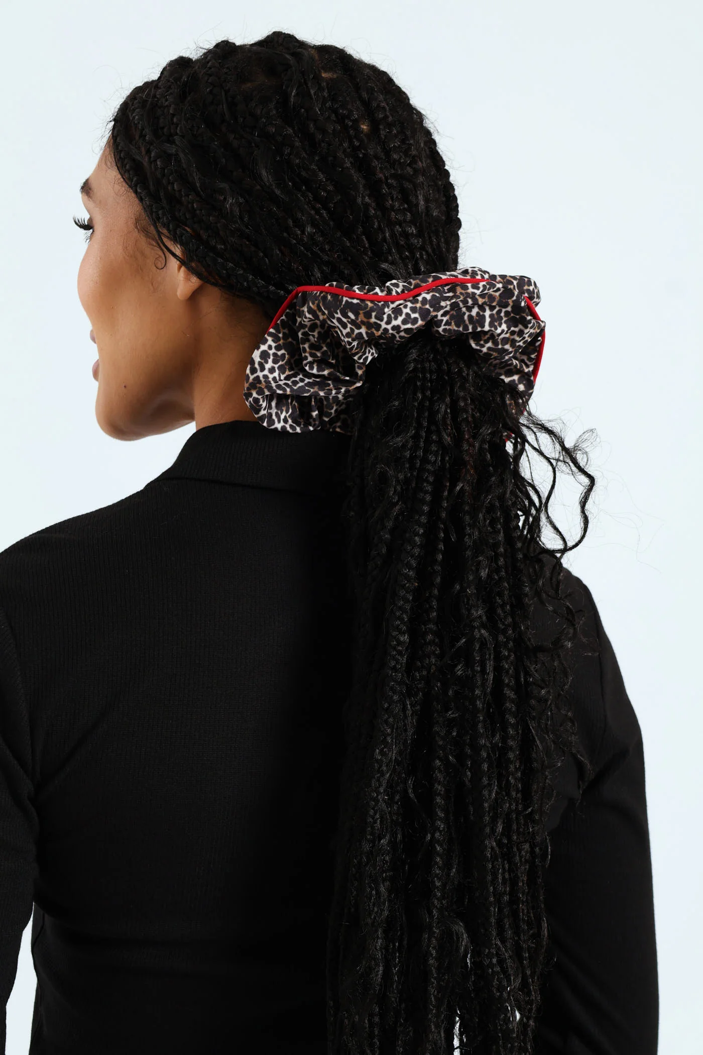 2 Pack Oversized Scrunchies - Multi - Image 4
