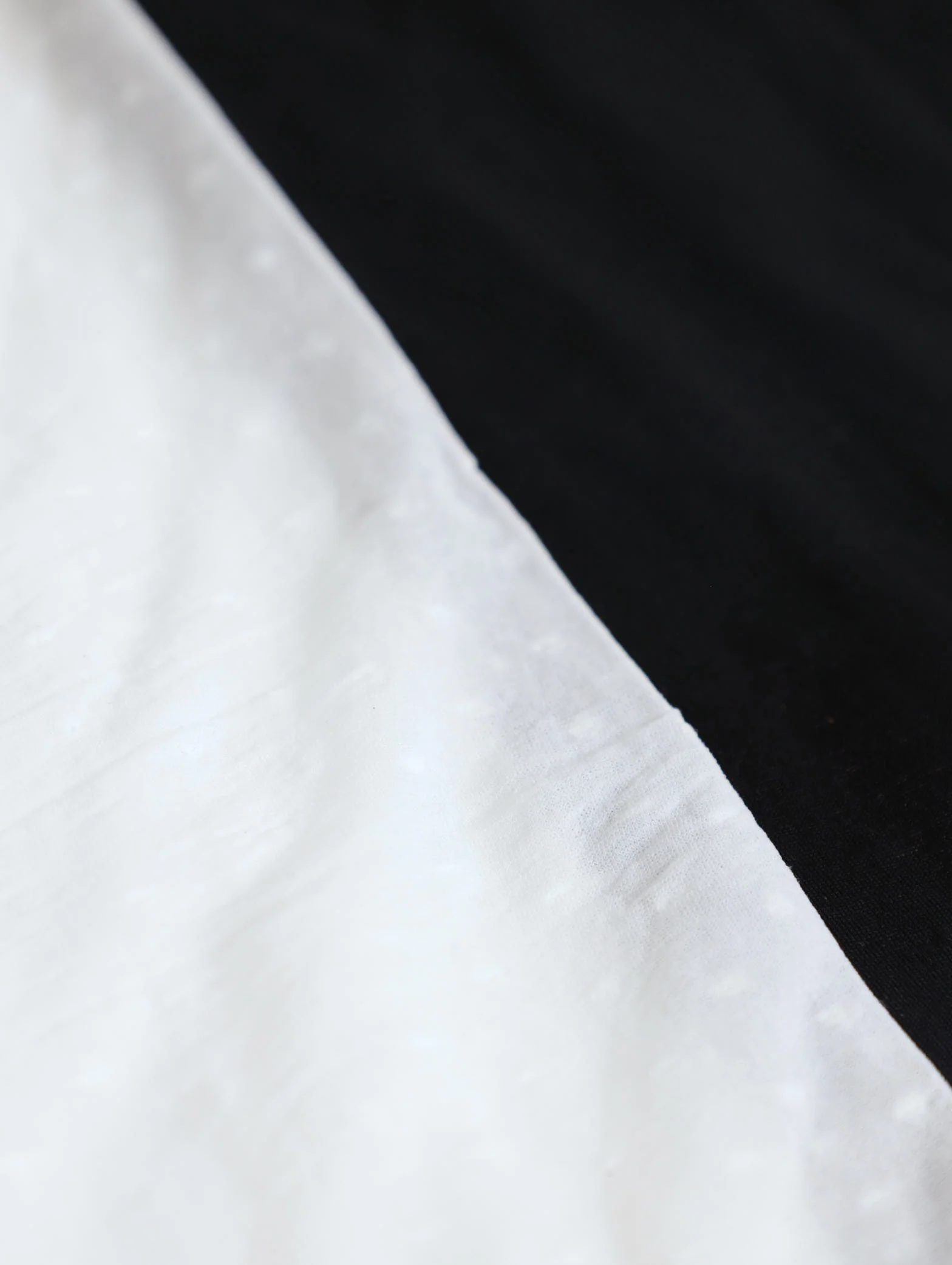 2 Pack Stocking Crew Socks - Black/White - Image 2