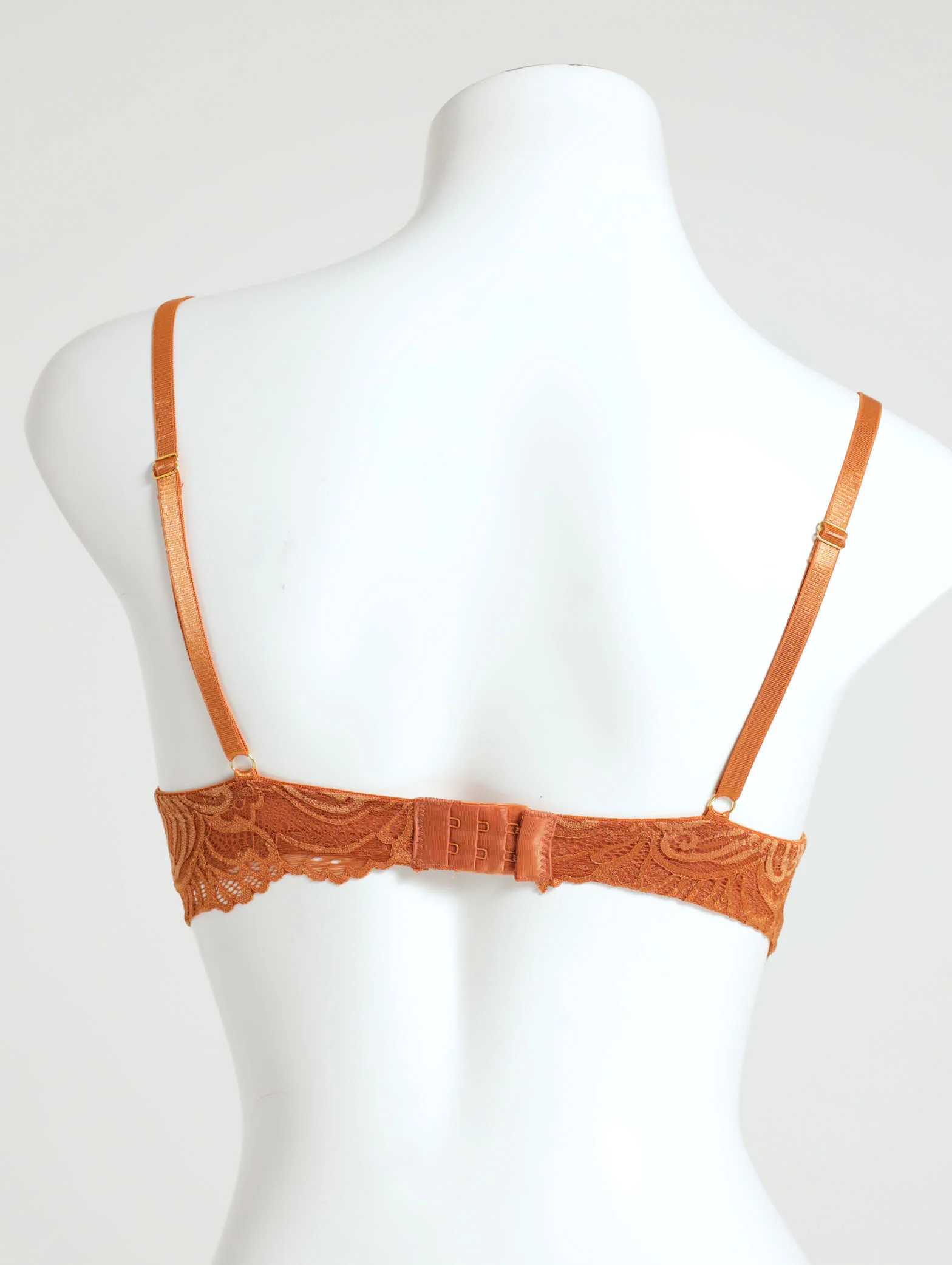 2 Pack Strap Detail Balconette Bra - Image 2