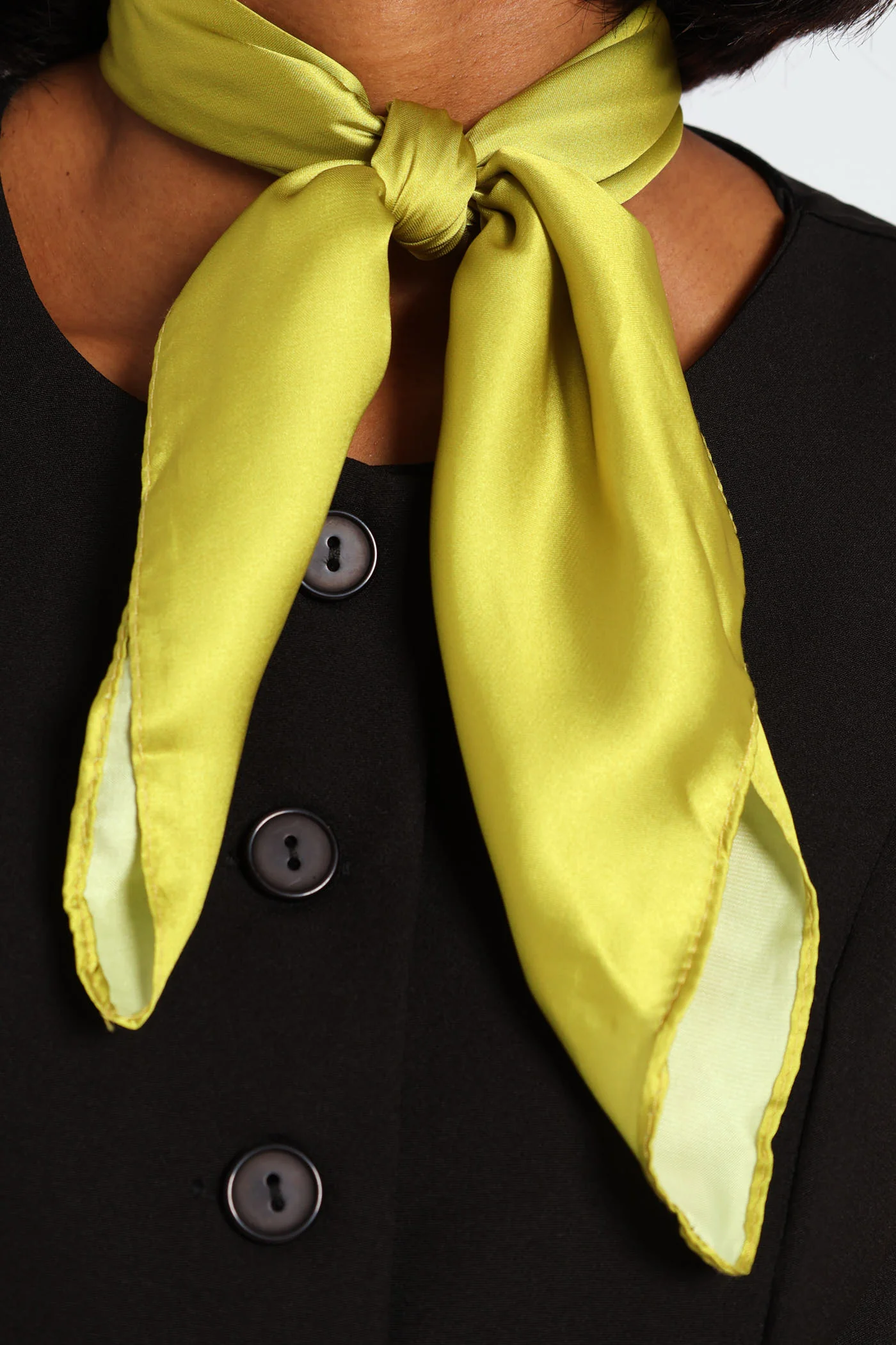 2 Pack Swirl Wave Printed Satin Scarves - Multi - Image 4