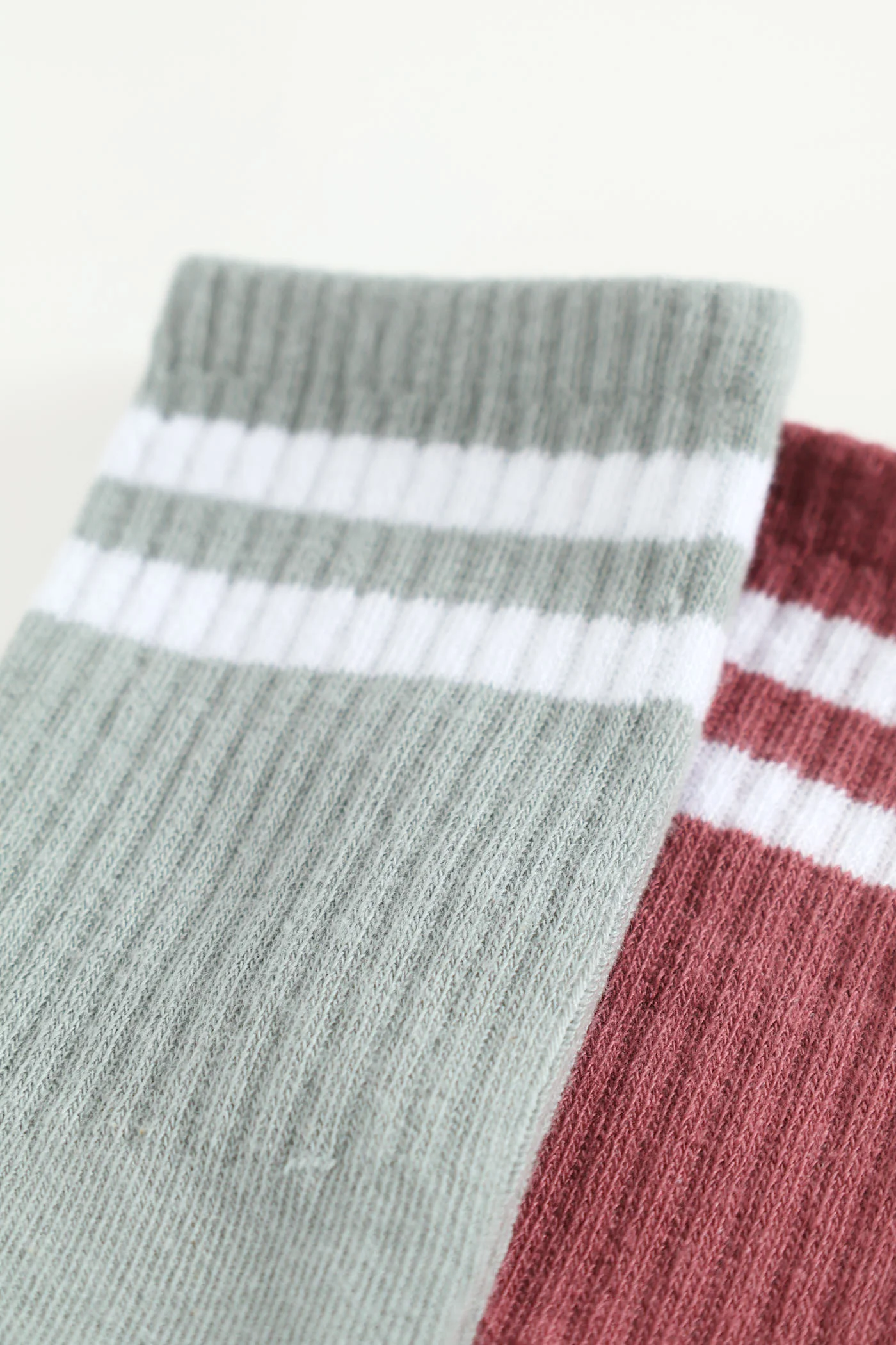 2 Pack Tennis Stripe Crew Sock - Image 2