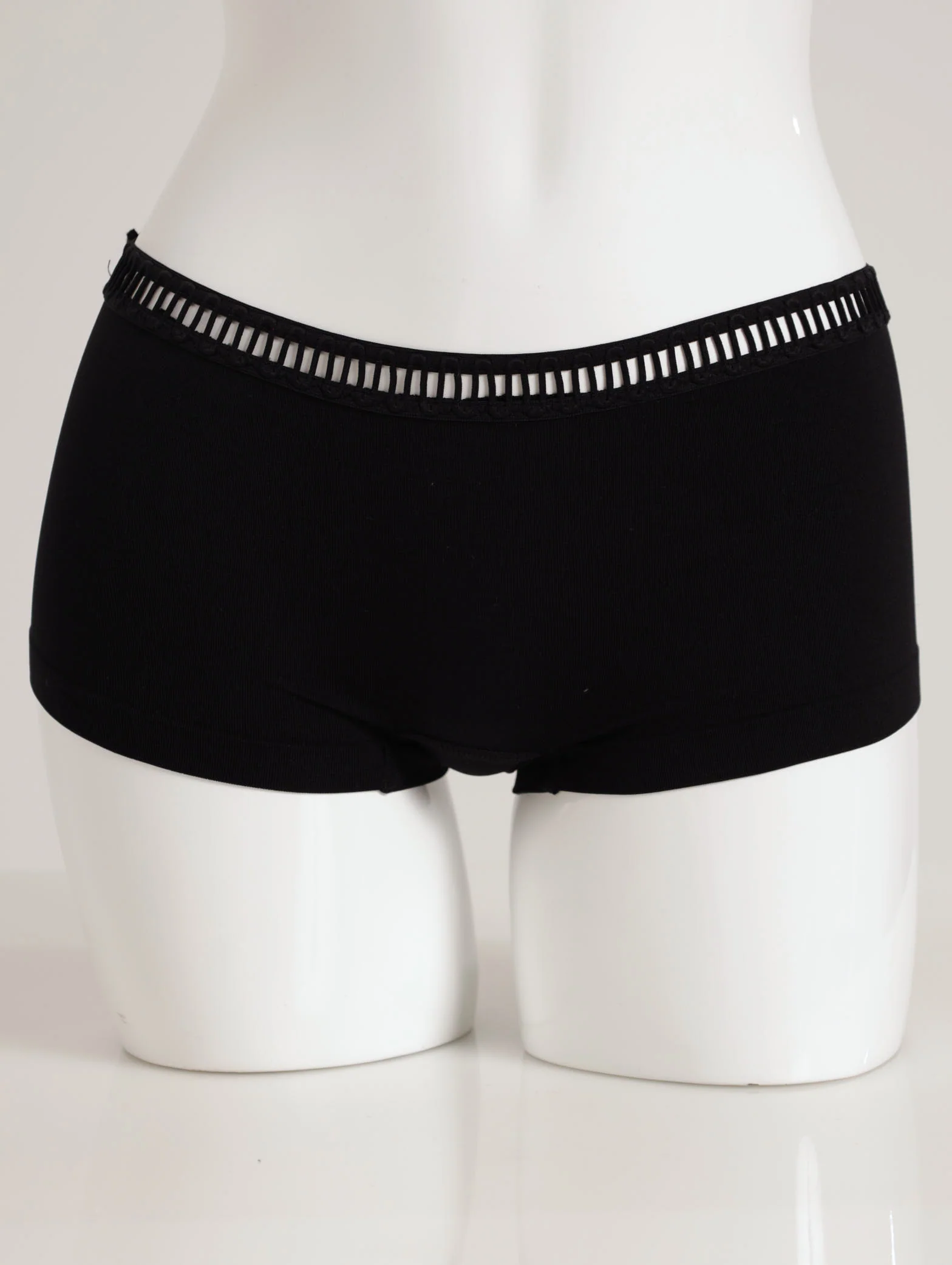 3 Pack Boyleg Panty - Salsa/Light Grey/Black - Image 3
