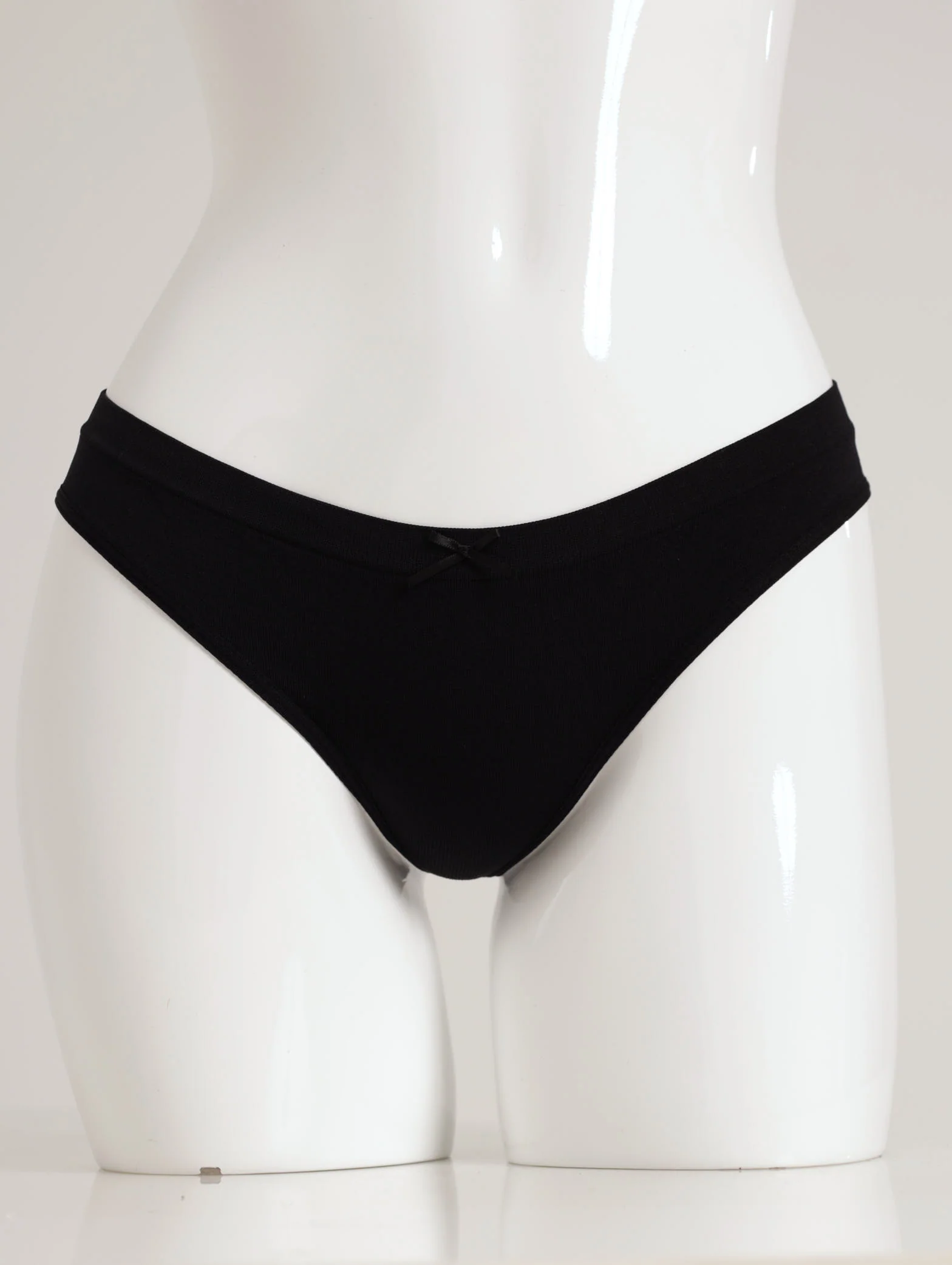 3 Pack G-String Panty - Dark Cherry/Java/Black - Image 3