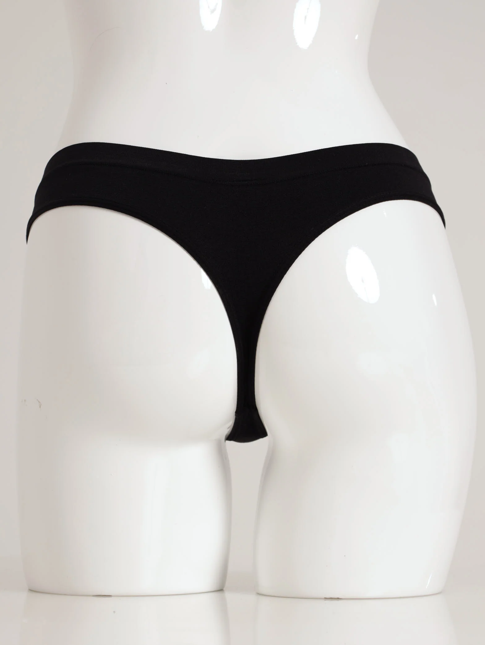 3 Pack G-String Panty - Dark Cherry/Java/Black - Image 4