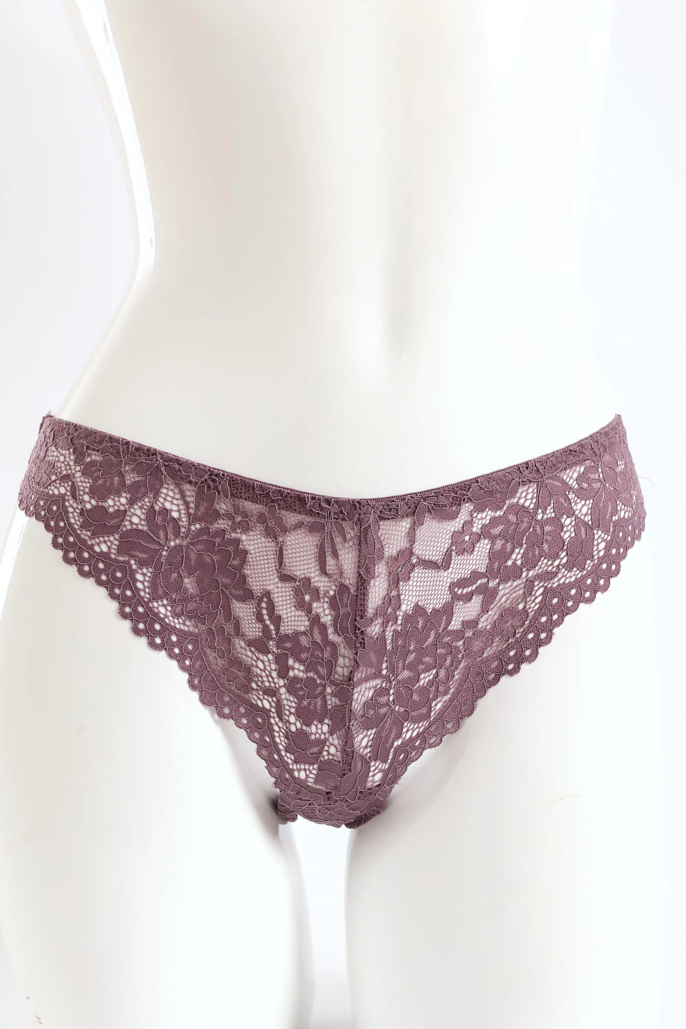 3 Pack Lace Brazilian Panties - Multi