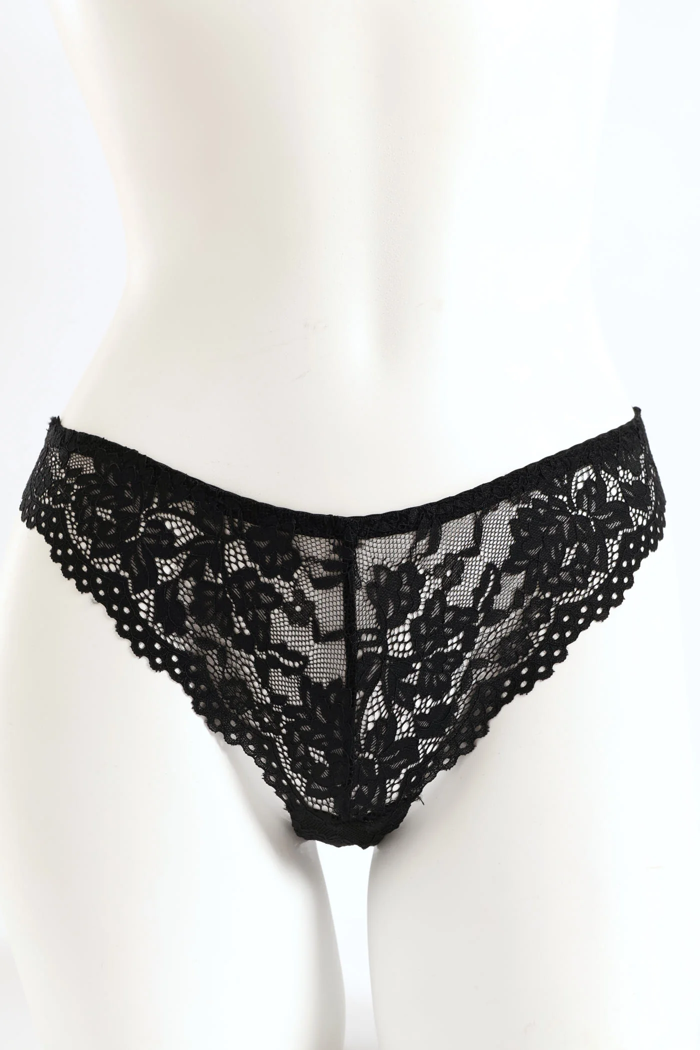 3 Pack Lace Brazilian Panties - Multi - Image 4