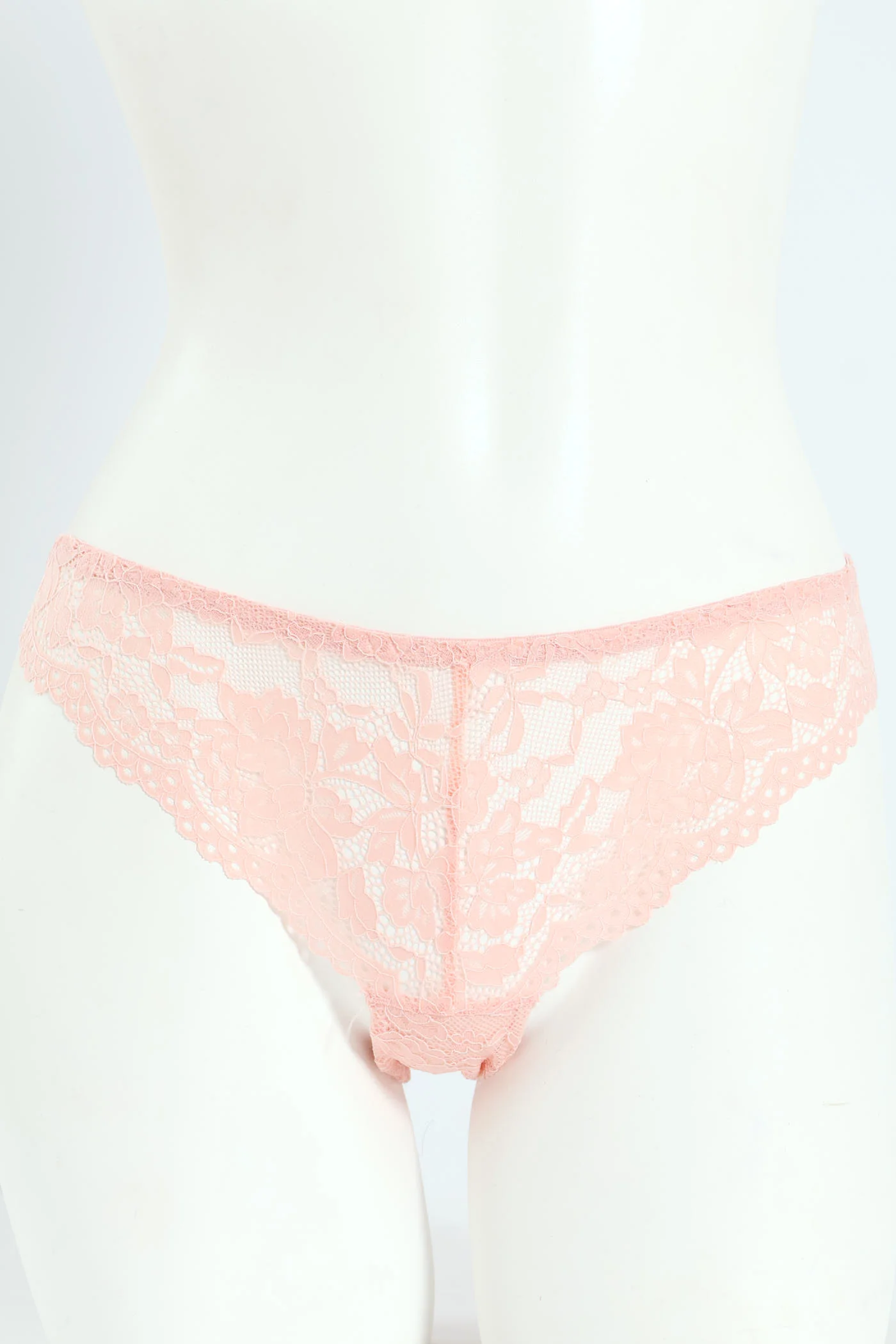 3 Pack Lace Brazilian Panties  - Multi - Image 2
