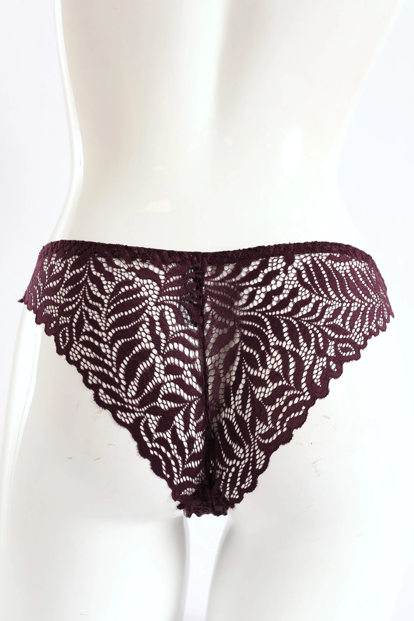 3 Pack Lace Brazilian Panties - Multi - Image 2
