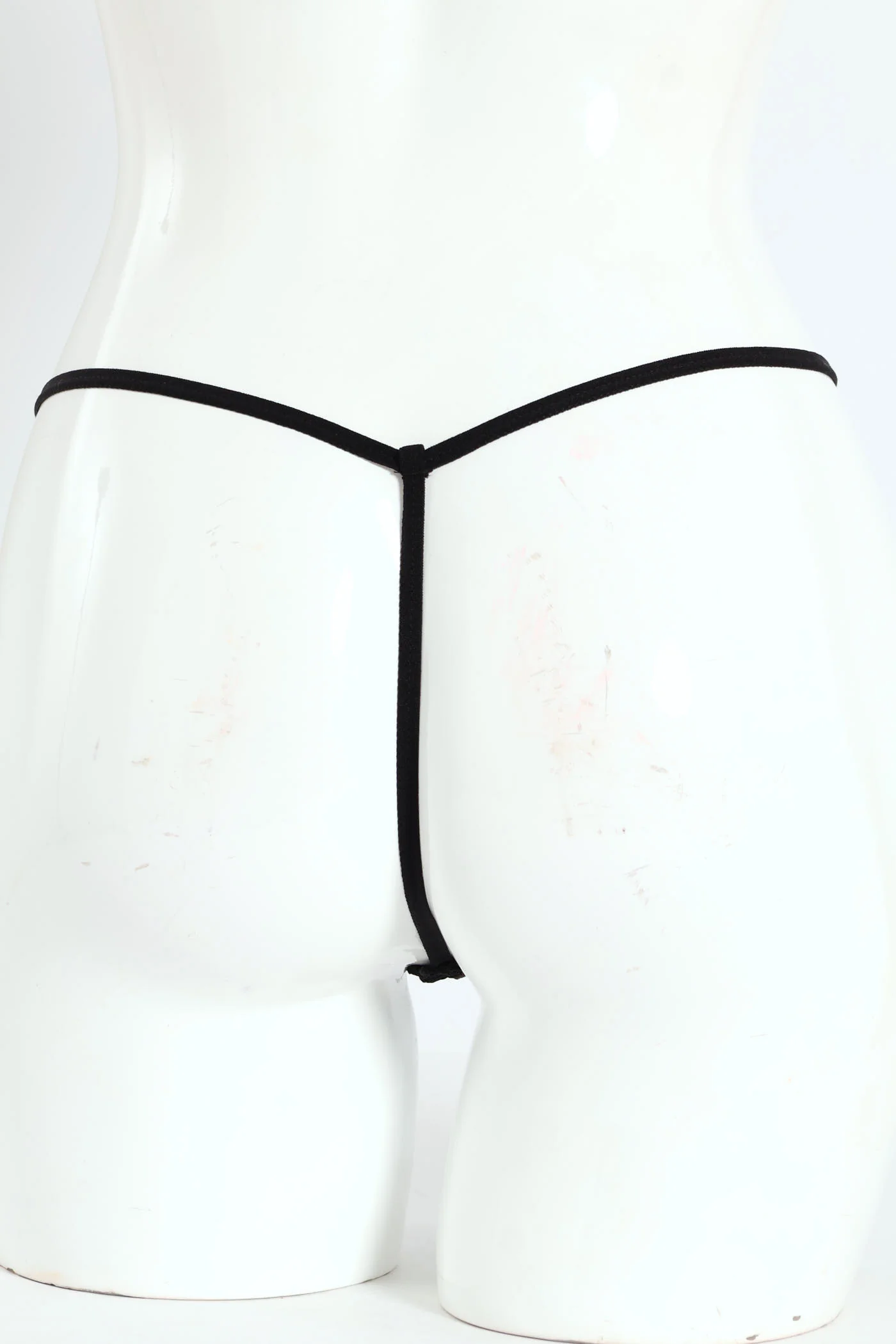 3 Pack Lace G-String - Black/Red/Cream - Image 4