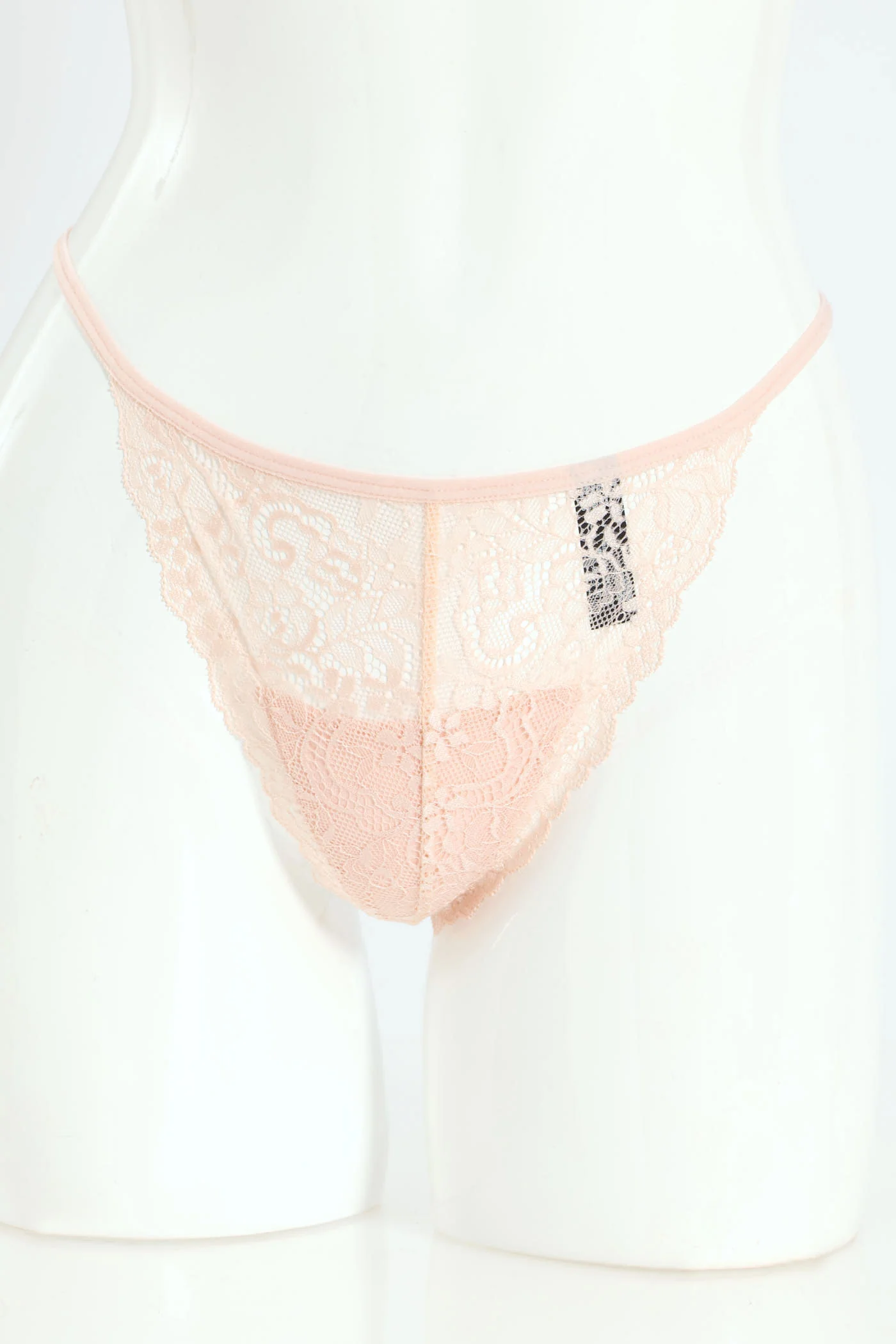 3 Pack Lace G-String - Crystal Pink/Jadeite/Black - Image 3