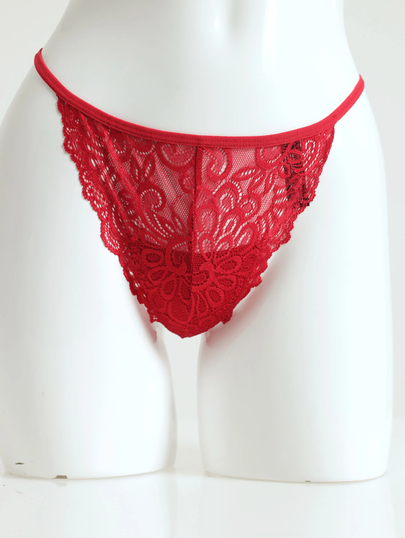3 Pack Lace G-String - Multi - Image 3