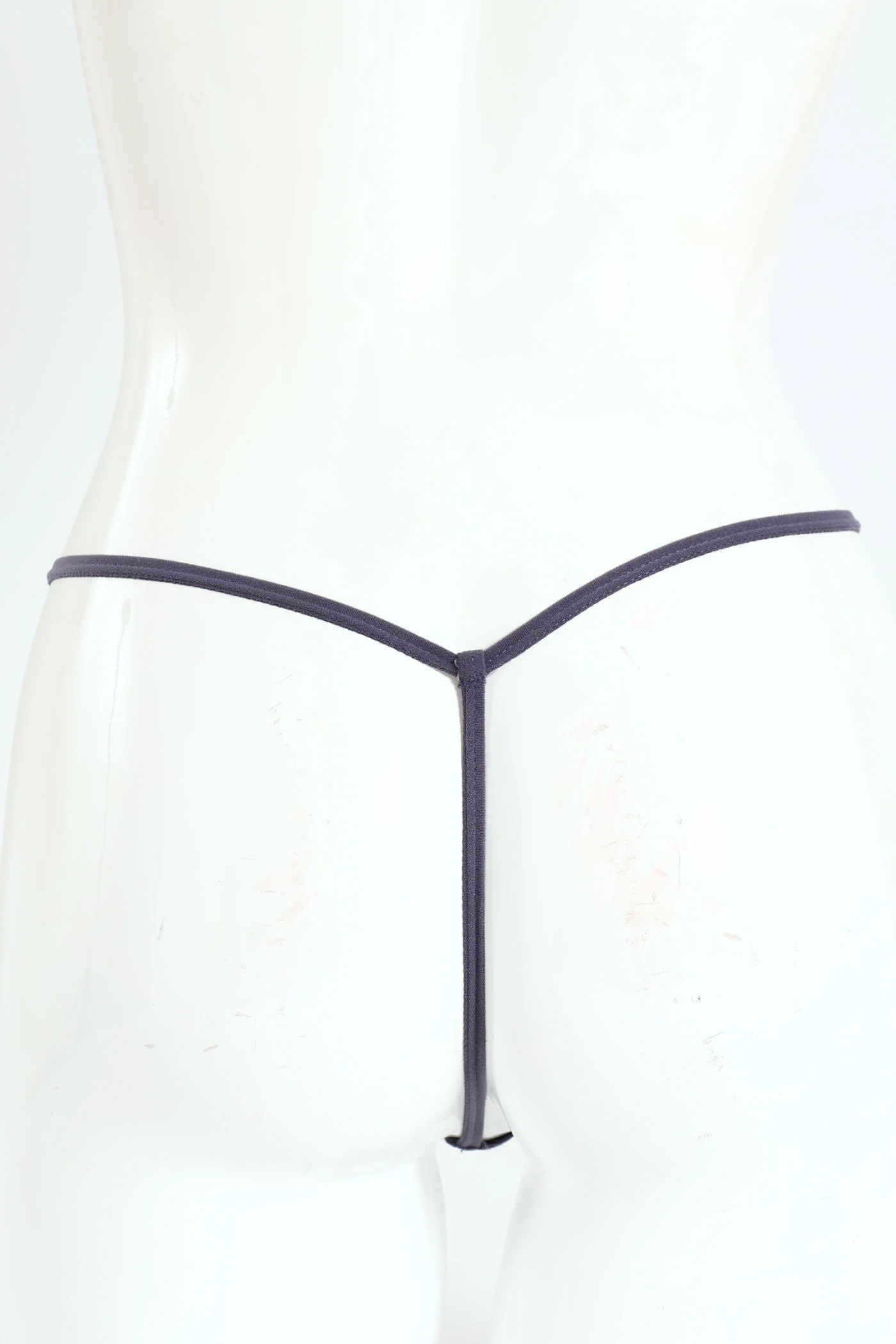 3 Pack Lace G-String Panties - Legion/Tan/Graystone - Image 4