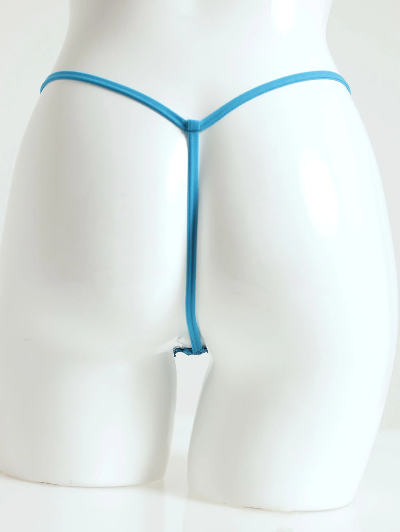 3 Pack Lace G-Strings - Celestial/Deep Teal/Black - Image 4