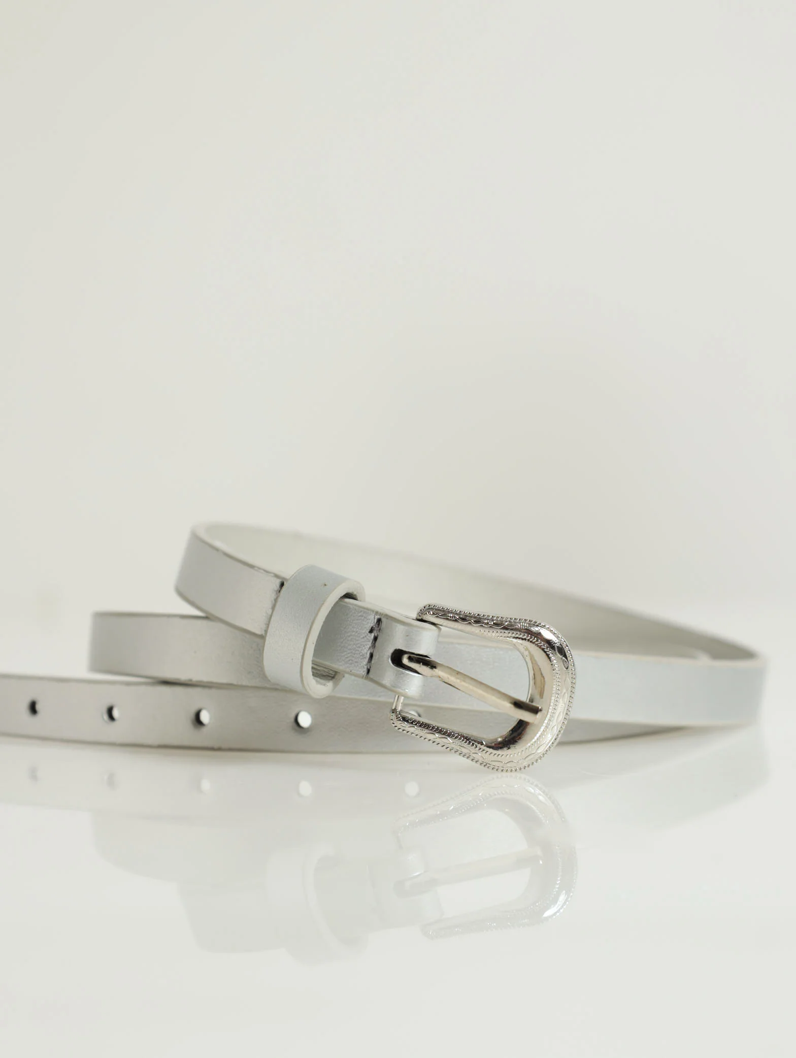 3 Pack Matte Skinny Belts - Image 3