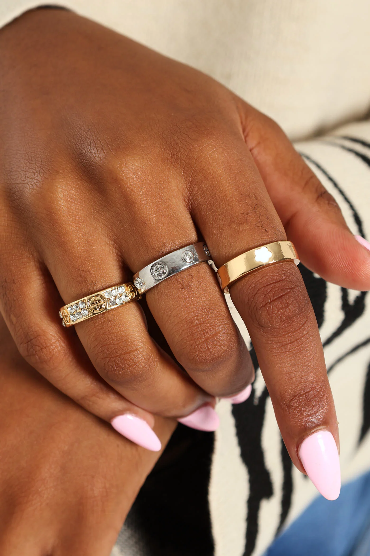 3 Pack Rings - Multi