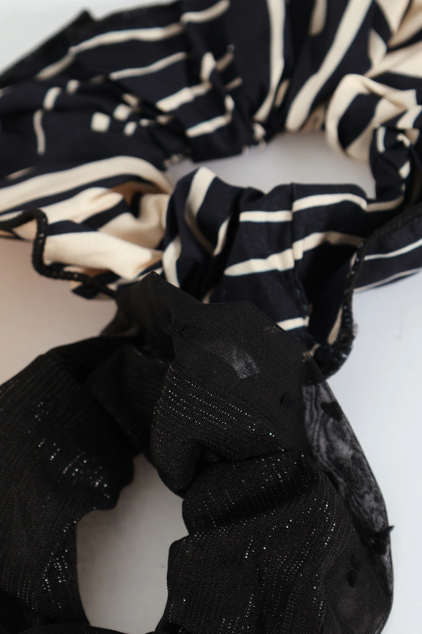 3 Pack Scrunchies - Black - Image 2