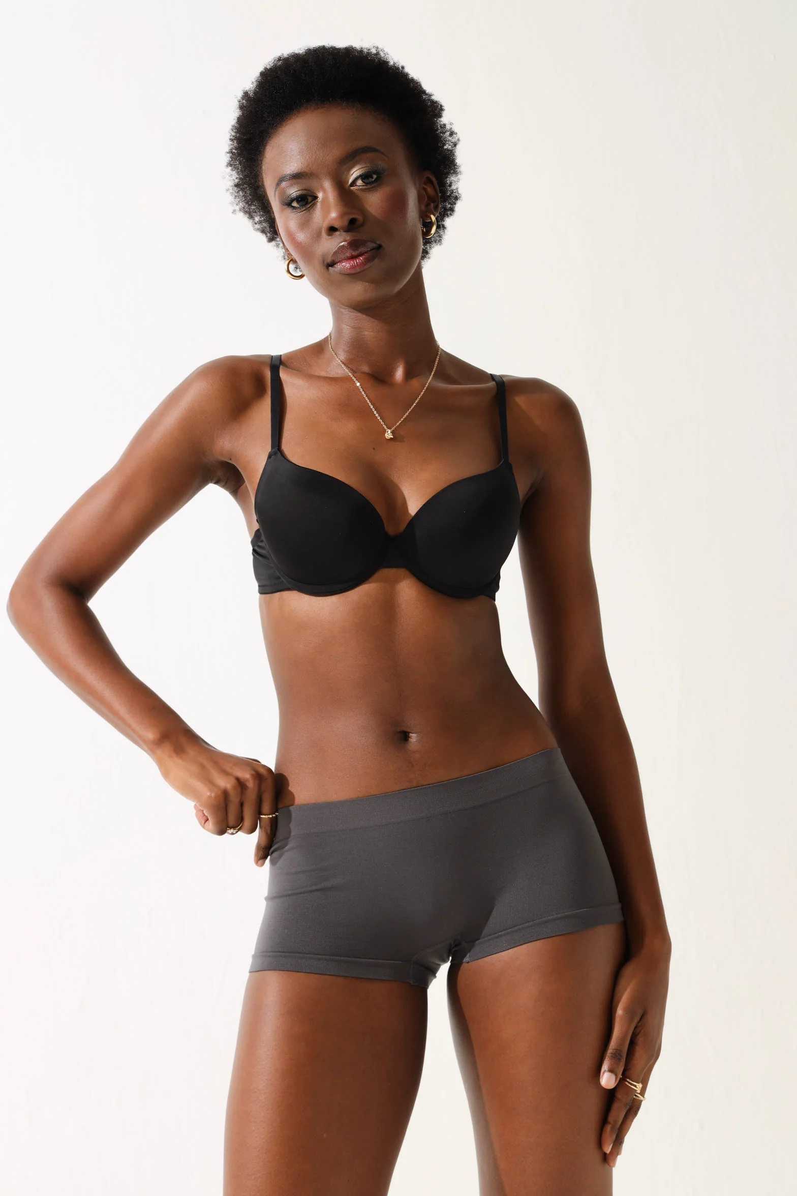 3 Pack Seamless Boyleg Panties - Multi - Image 5