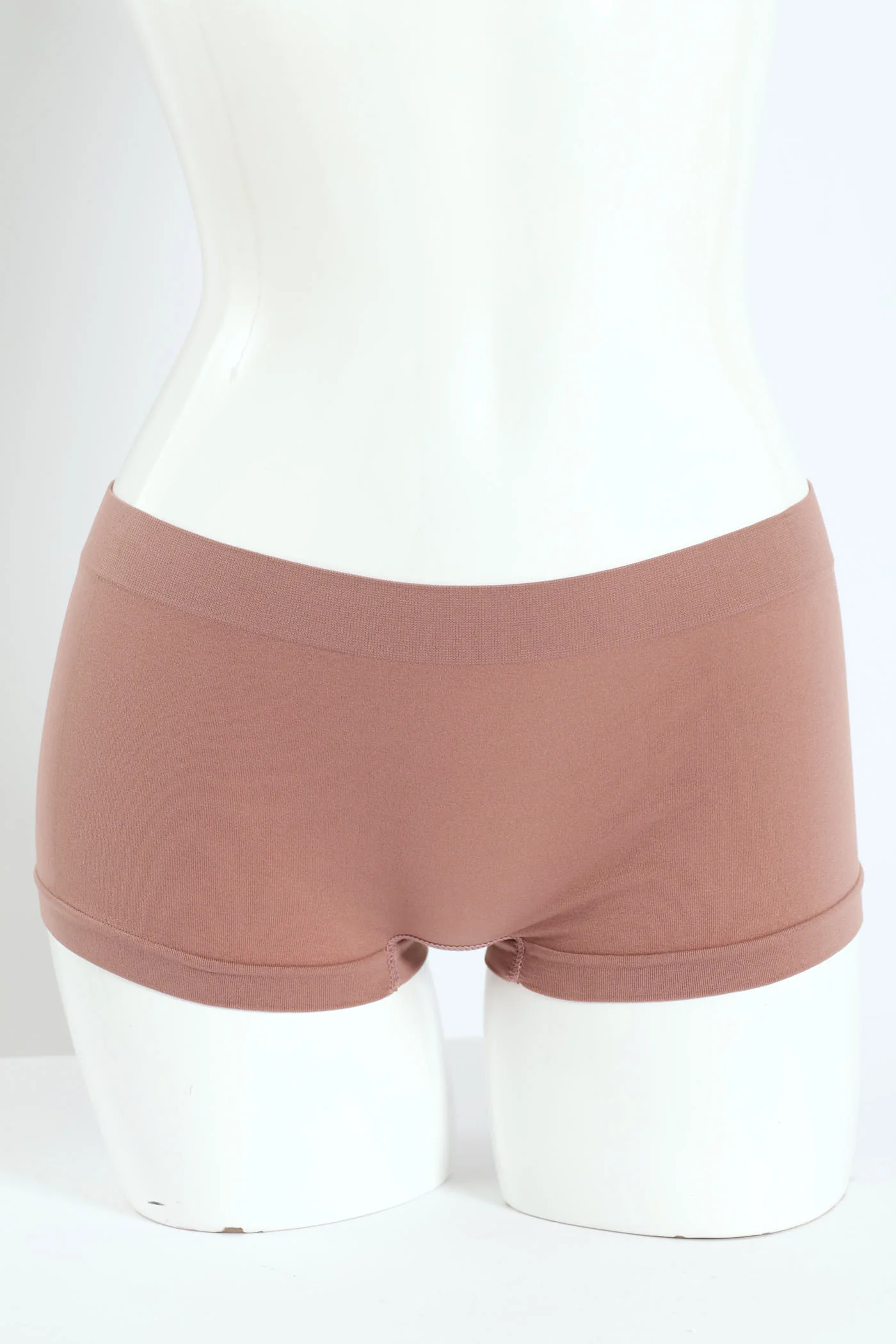 3 Pack Seamless Boyleg Panty - Windsor Wine/Deep Mahogany - Image 3