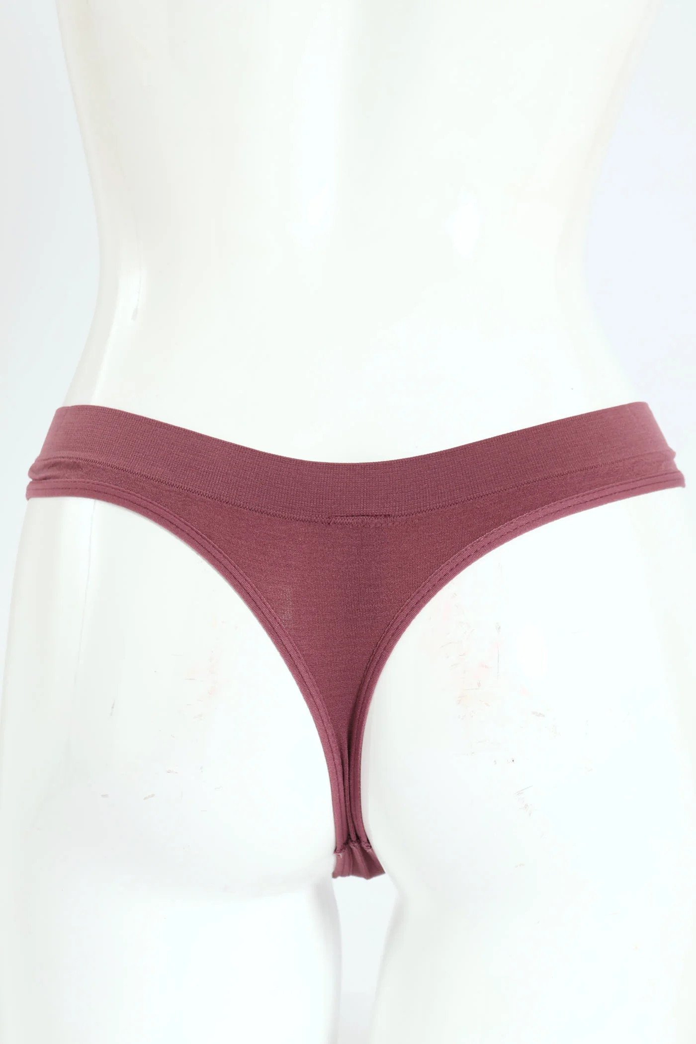 3 Pack Seamless G-String Odyssey Panties - Grey/Tulipwood/Black - Image 4