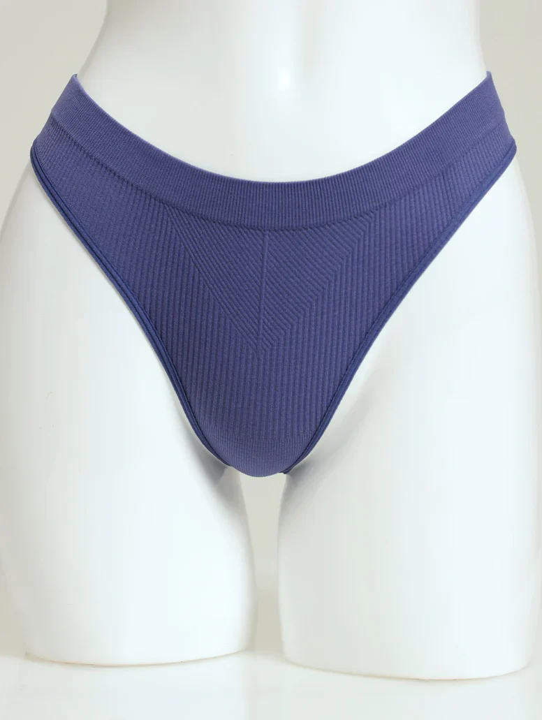 3 Pack Seamless G-String - Skipper Blue/Bosa Nova/Antler - Image 2