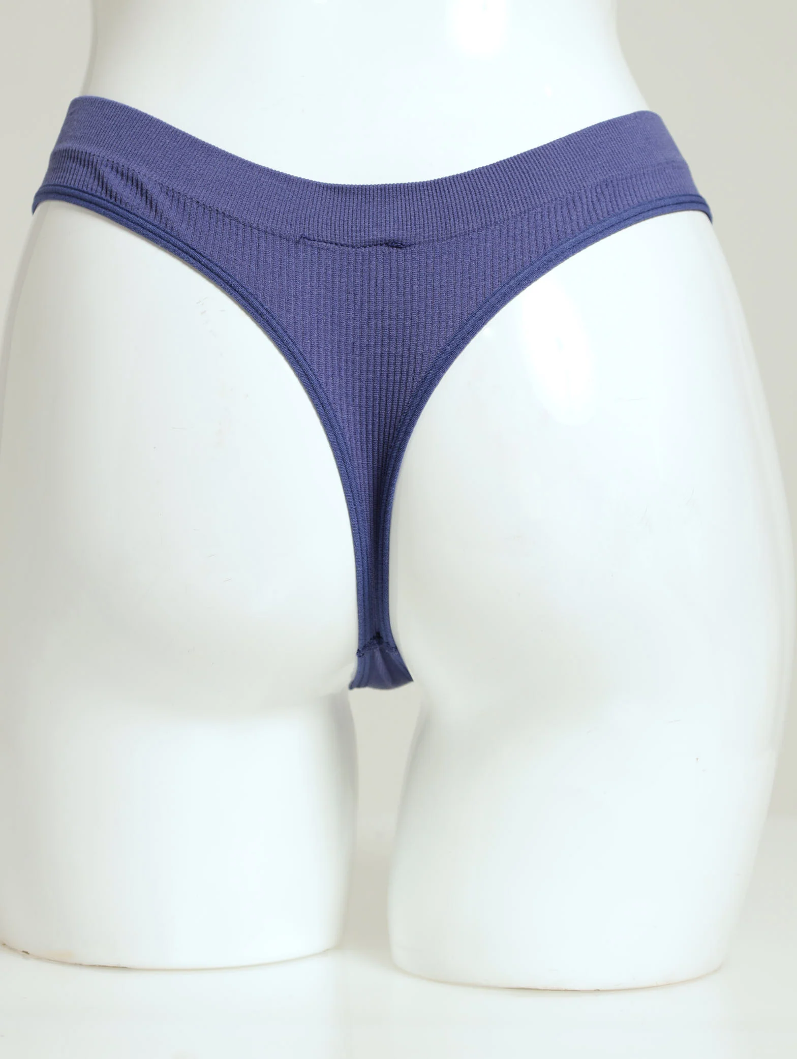 3 Pack Seamless G-String - Skipper Blue/Bosa Nova/Antler - Image 4