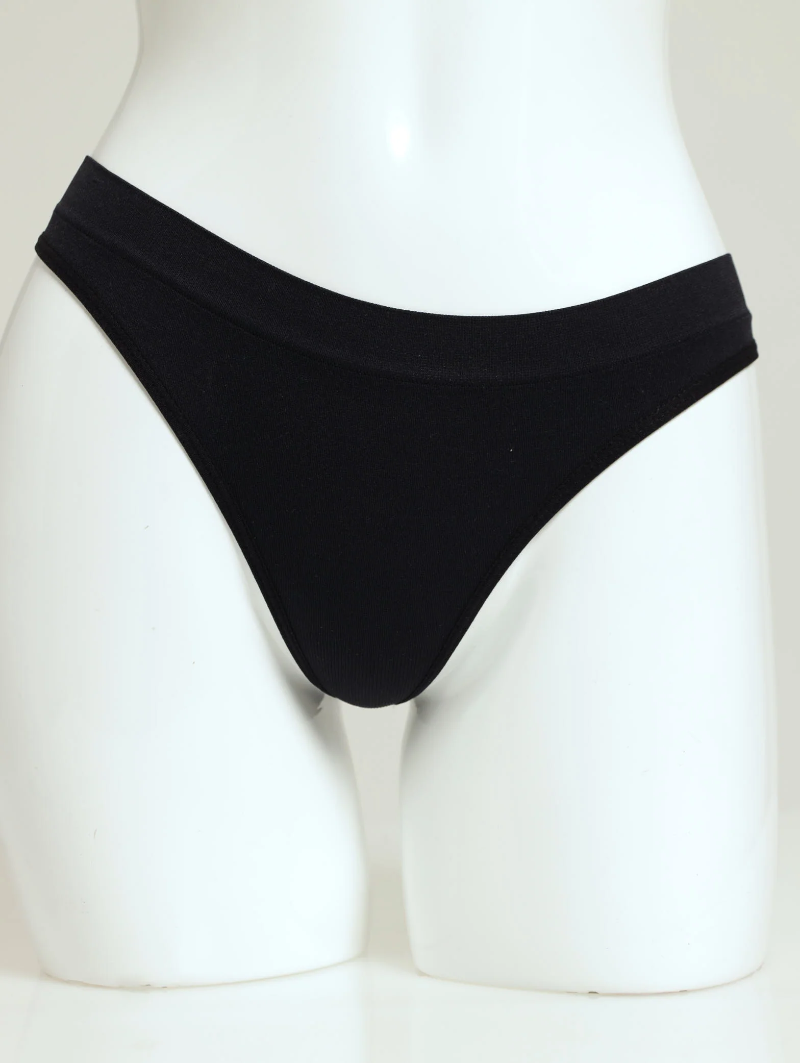 3 Pack Seamless G-String - Thyme/Antler/Black - Image 3