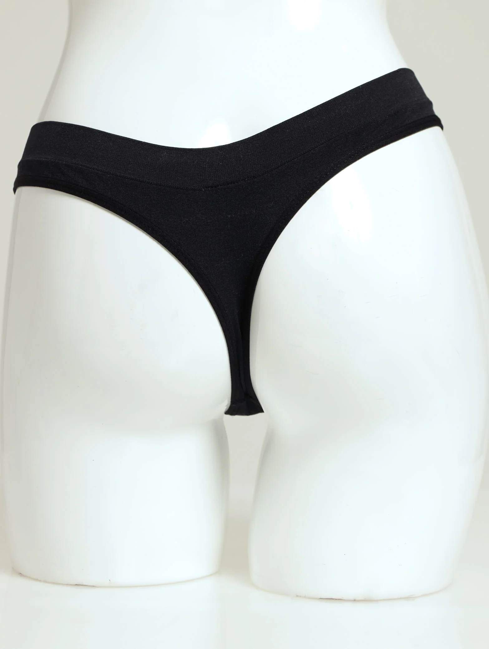 3 Pack Seamless G-String - Thyme/Antler/Black - Image 4