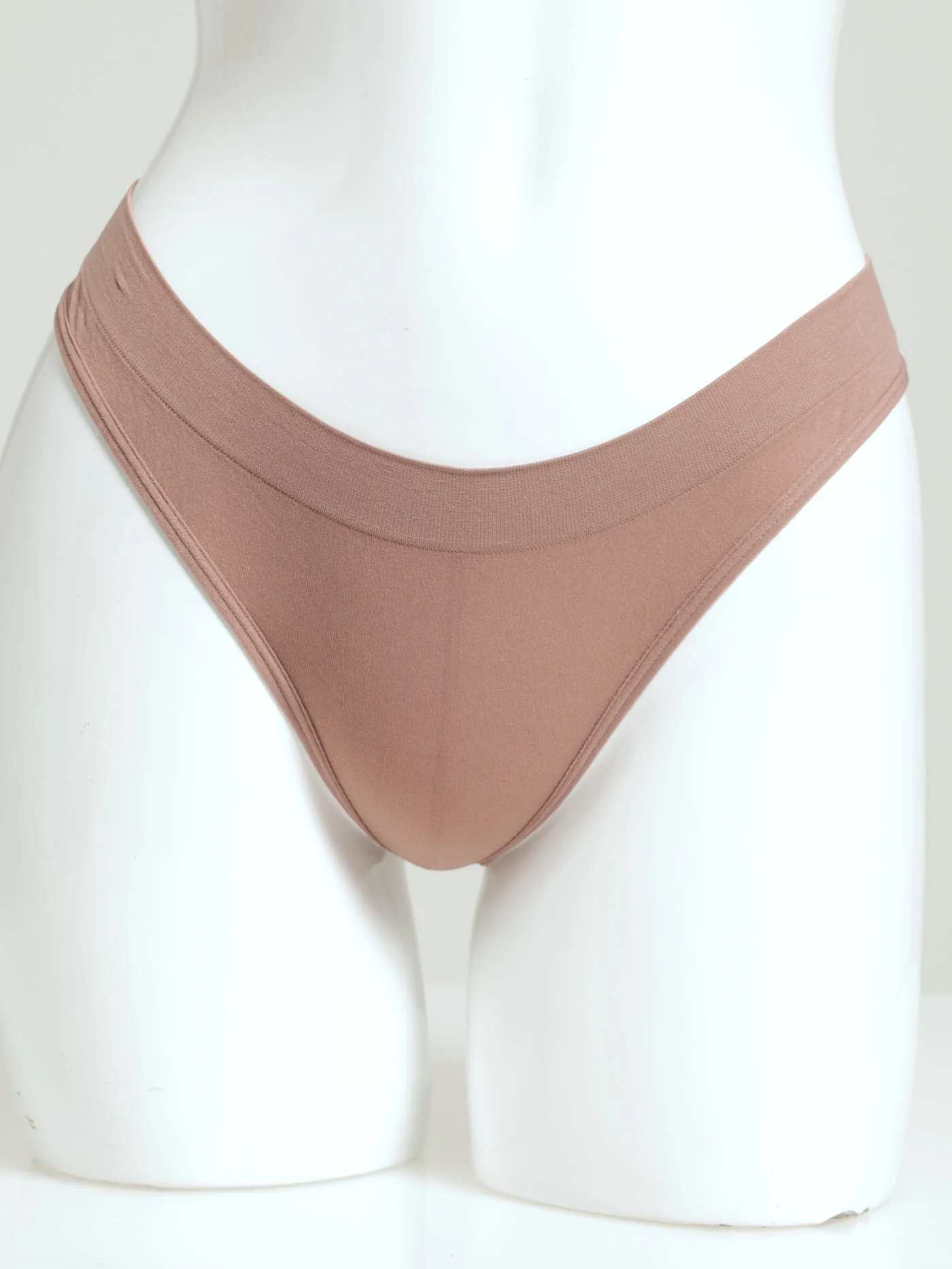 3 Pack Seamless G-Strings - Windsor Wine/Deep Mahogany/Brown