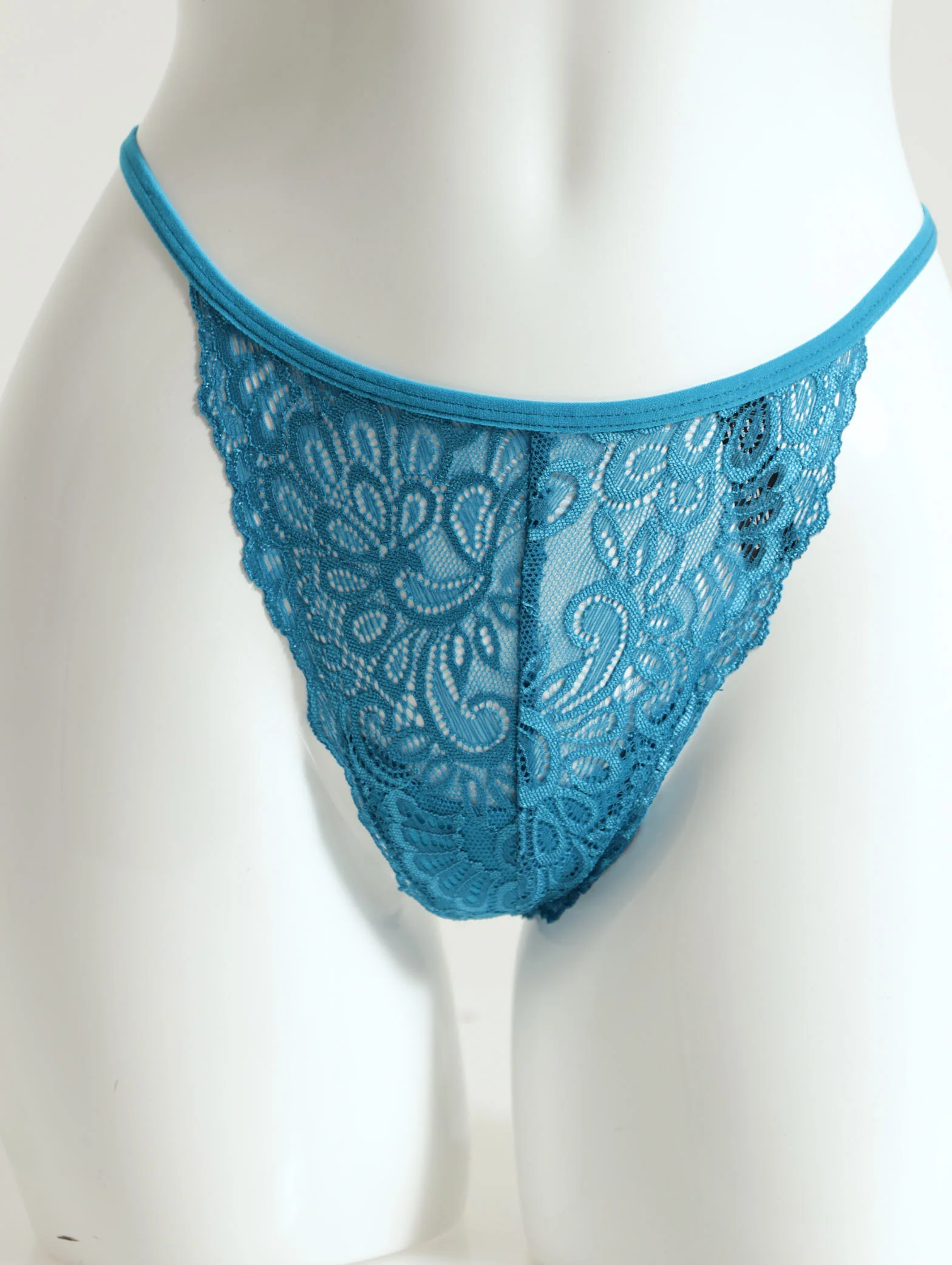 3 Pack Lace G-String - Barberry/Celestial/Blue Granit - Image 2