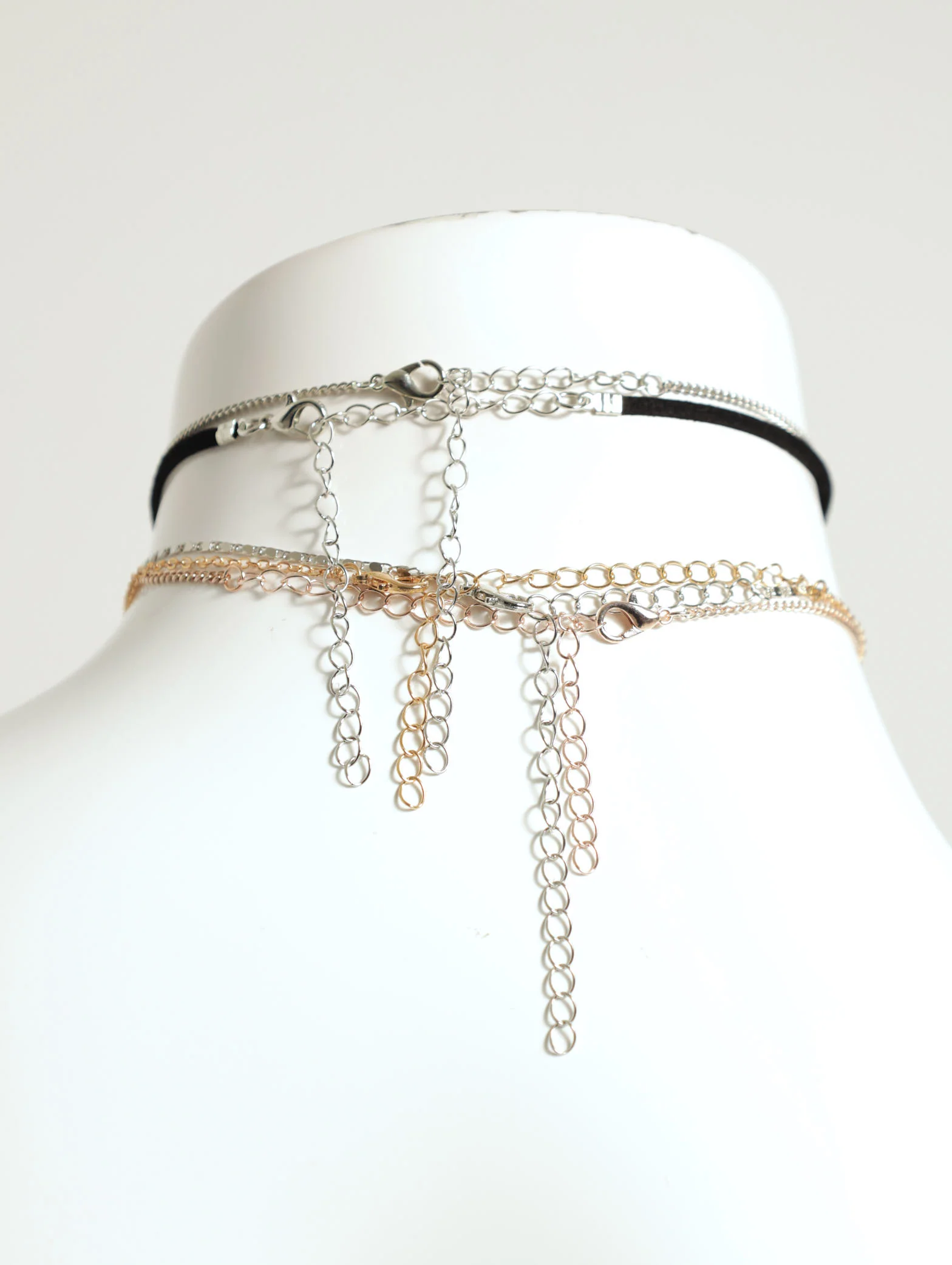 5 Layer Heart, Love Slogan Choker Pack - Image 2