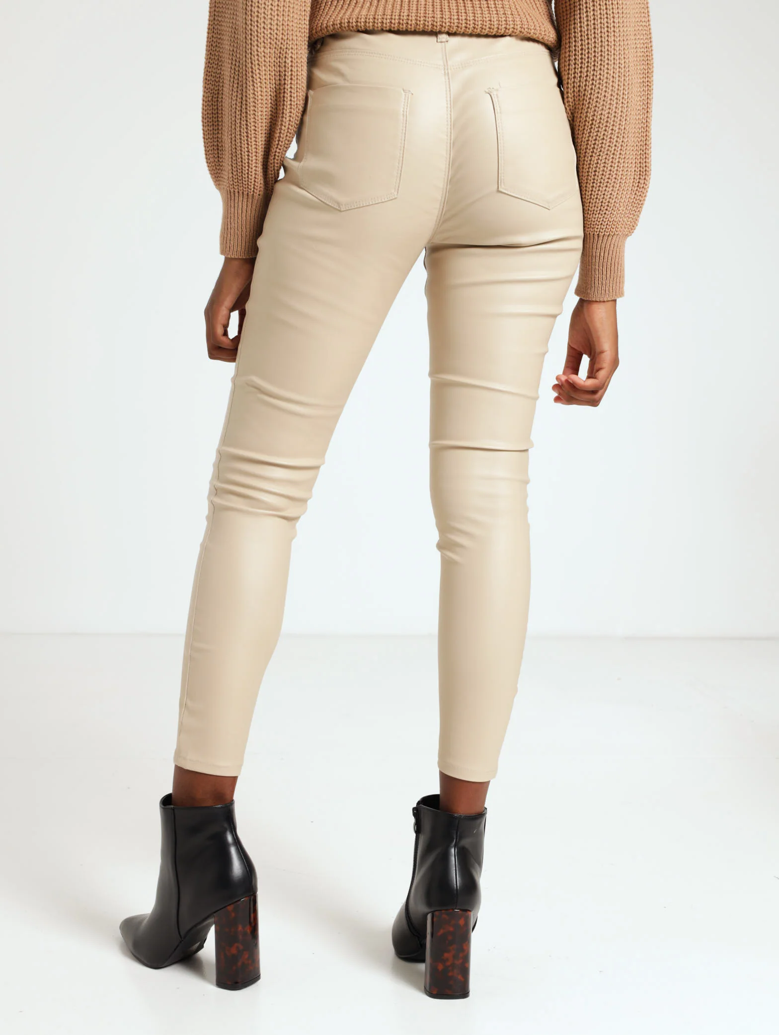 5 Pocket Coated Skinny Jean - Image 3