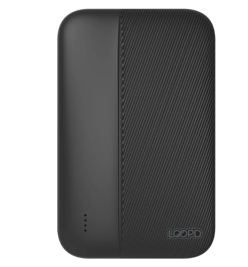 500mAh 4LED Powerbank - Black