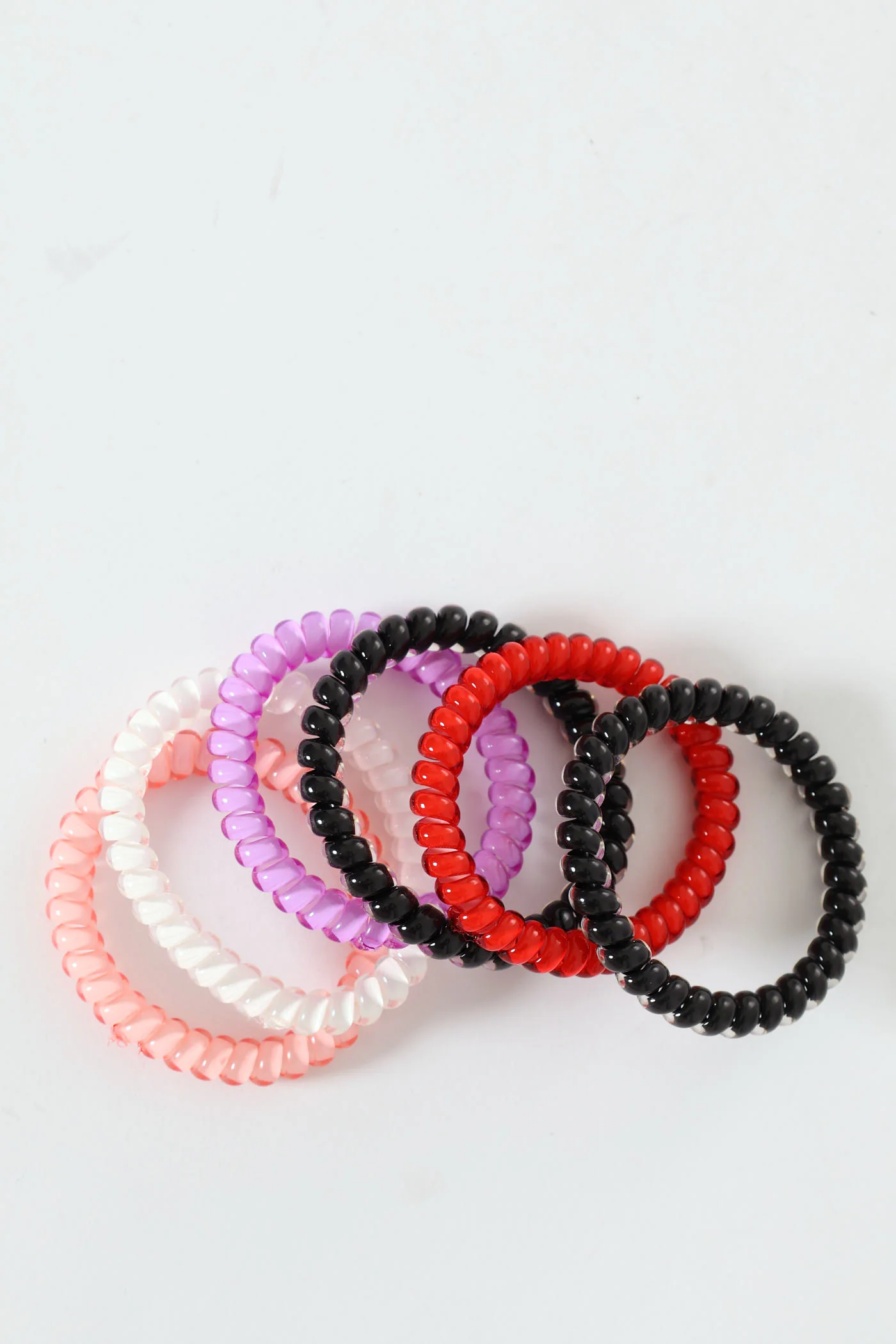 6 Pack Wire Hair Bands - Multi